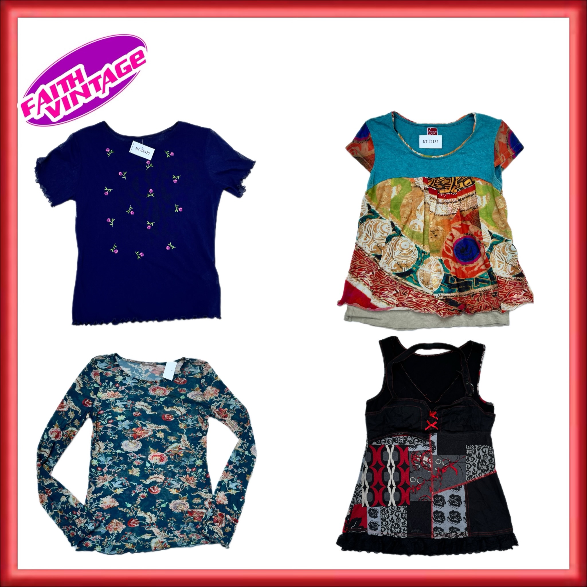 Touch Me Not Tops and Dress Bundle(FV-597)