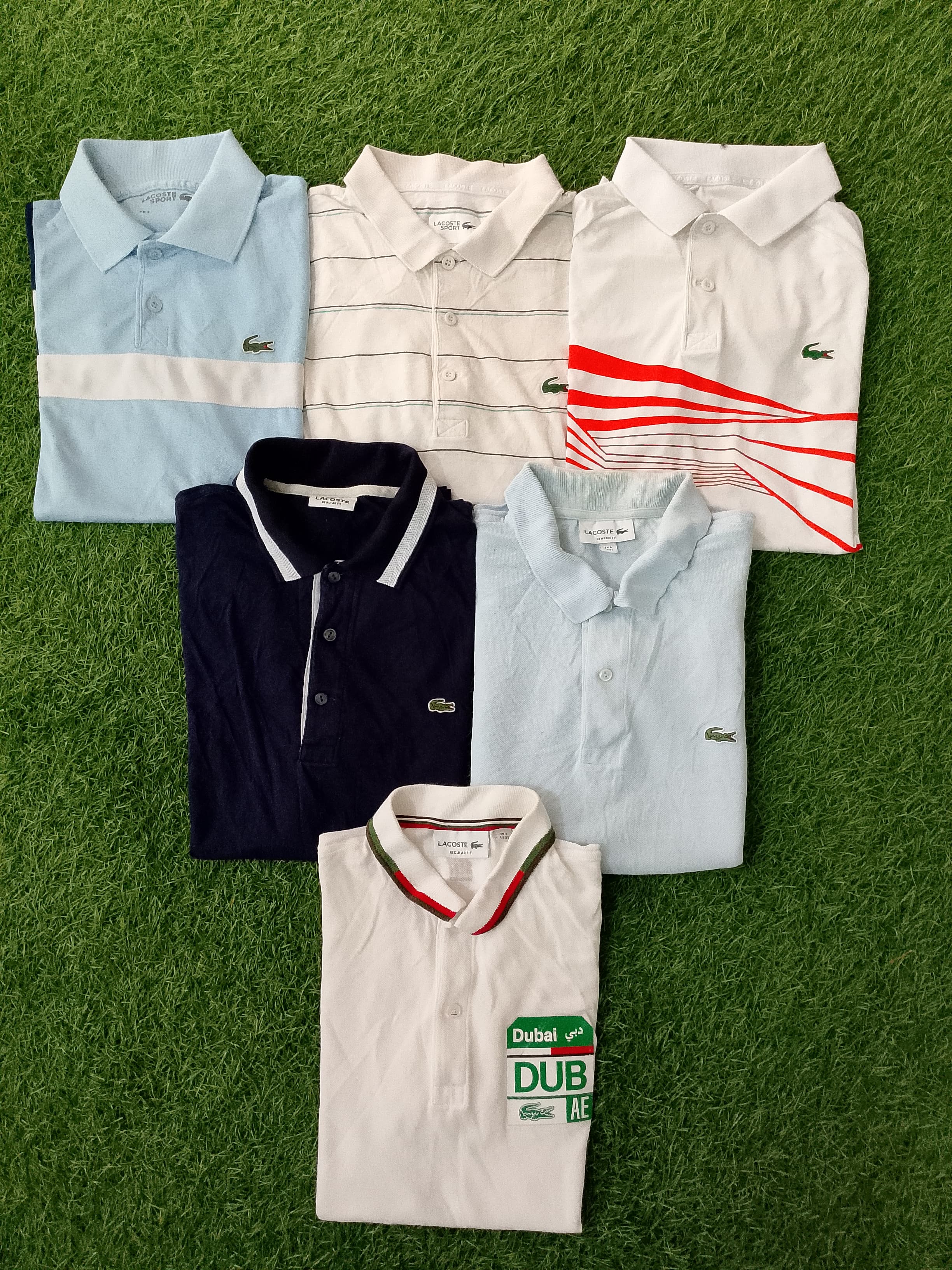 Authentic Lacoste Collar T-shirts