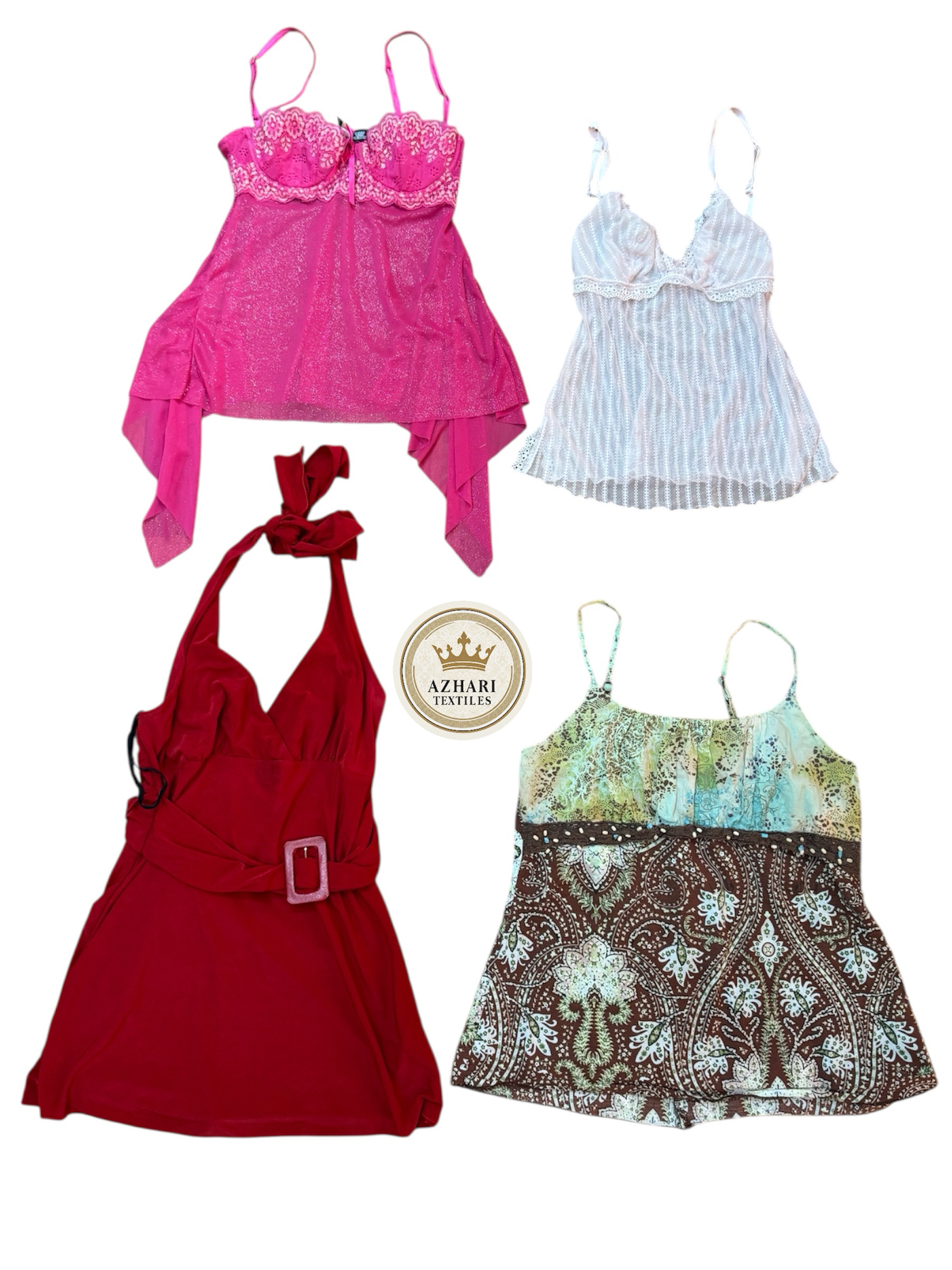 Y2K Tropische Oberteile 10 Stück Für 564