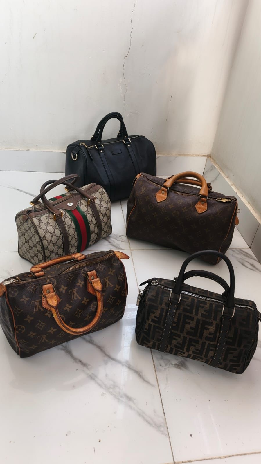 Sacs de voyage en cuir authentiques