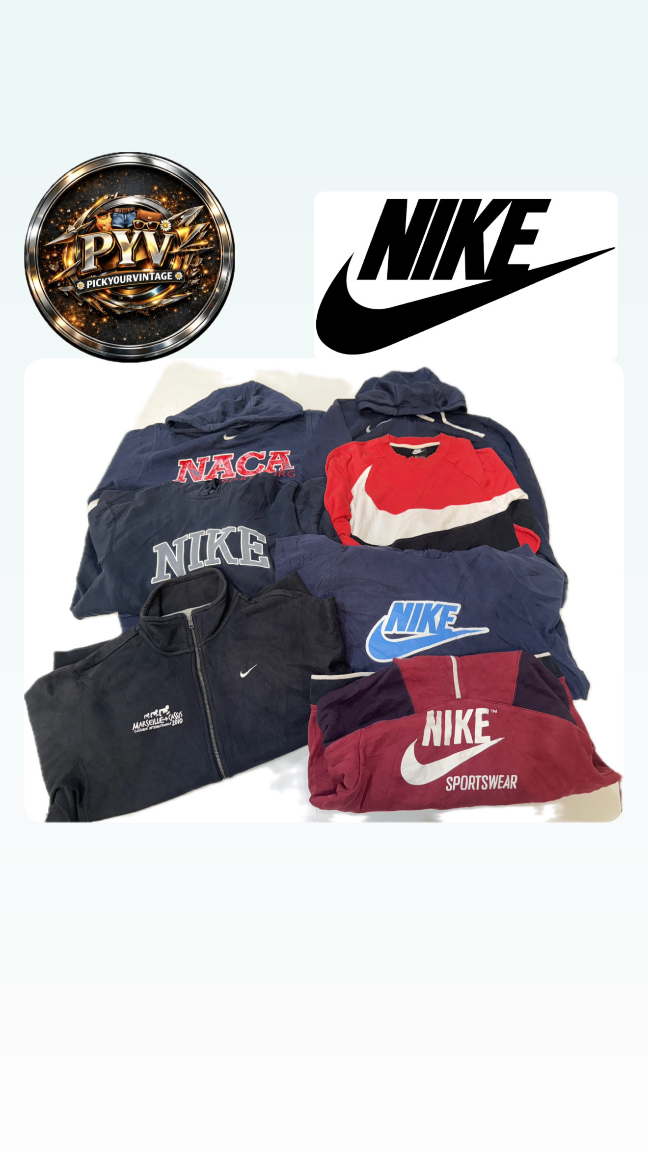 Authentic Nike Hooded Sweatshirts