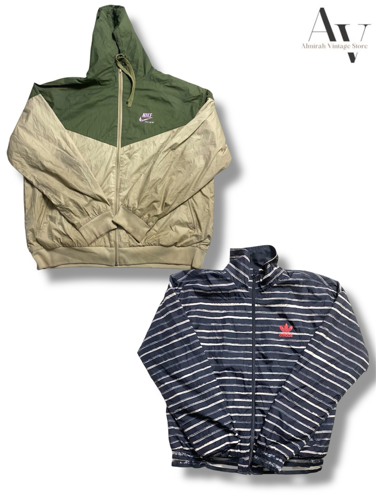 Branded Nike adidas jacket