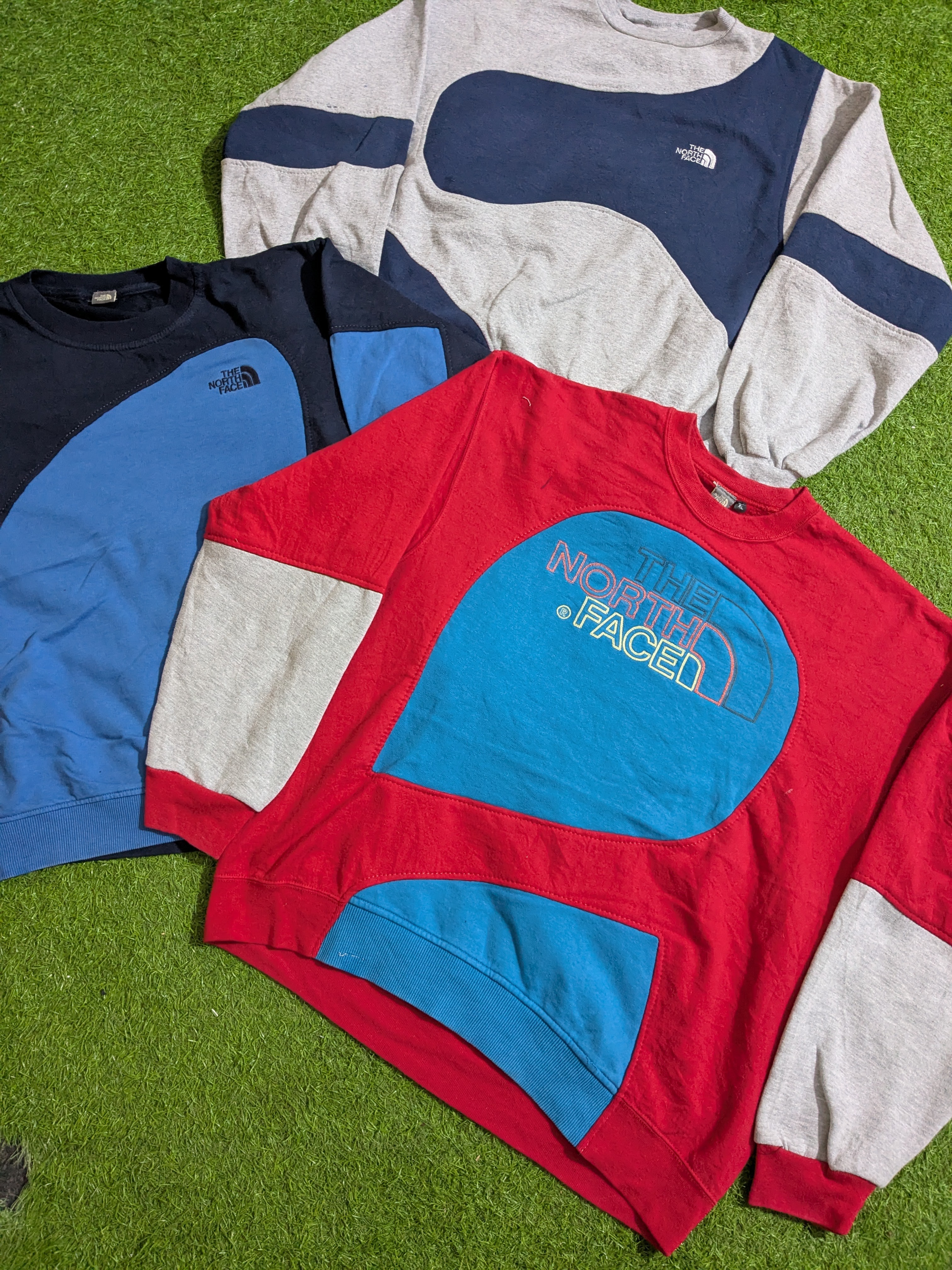 Upcycle The North face sweatshirt