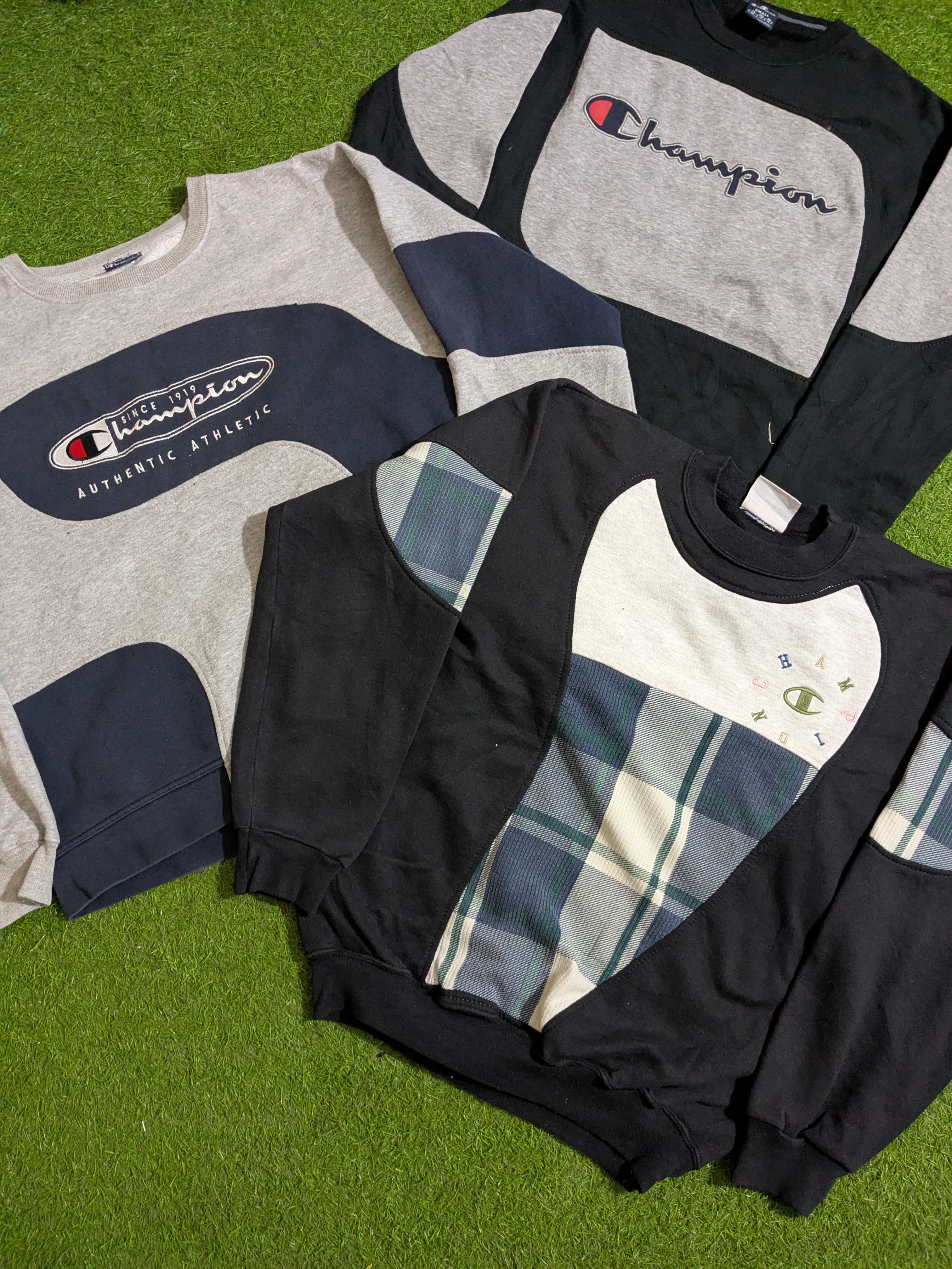 Upcycle champion sweatshirt