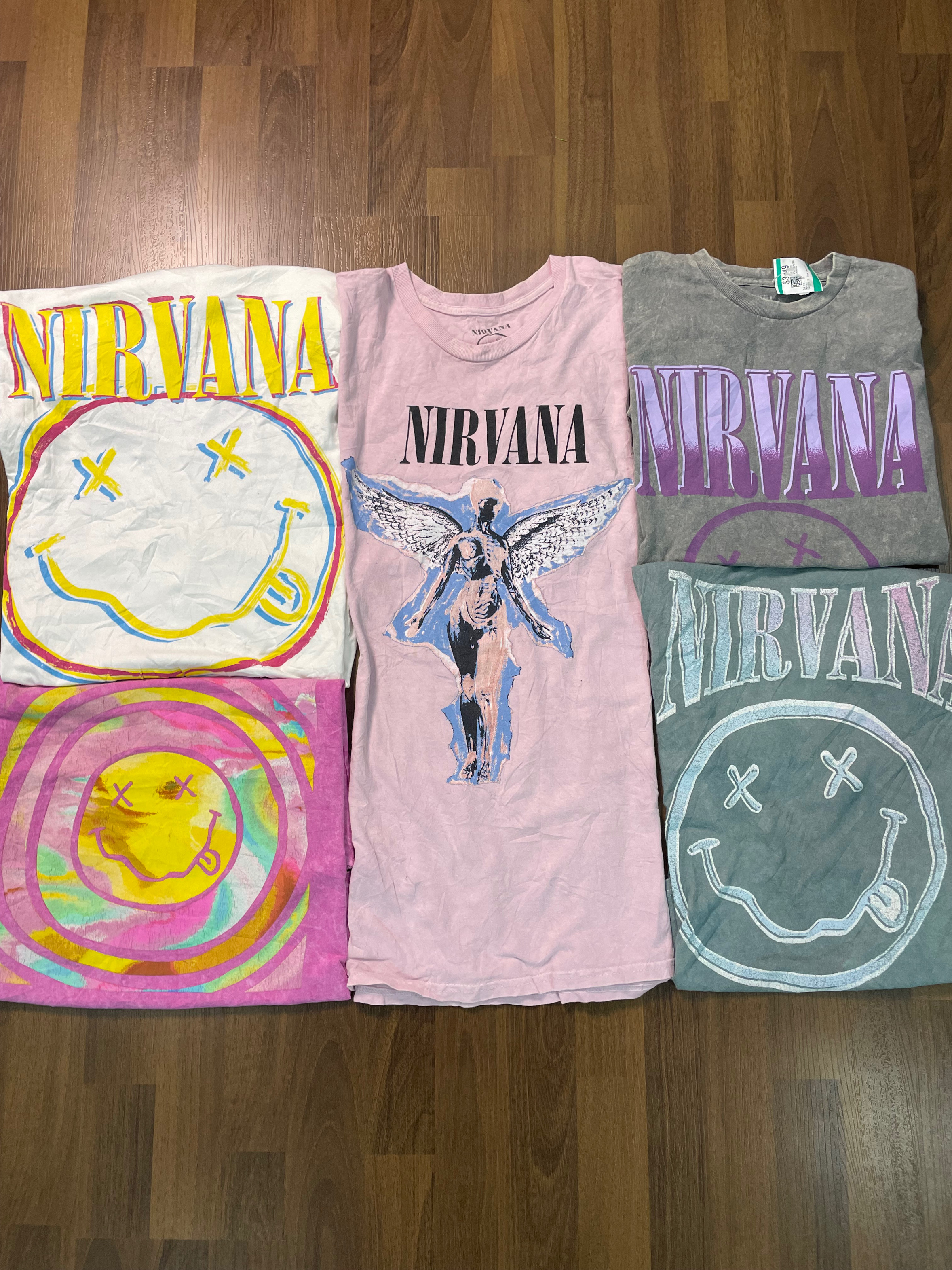 AVG-0241 Nirvana Band T-Shirts
