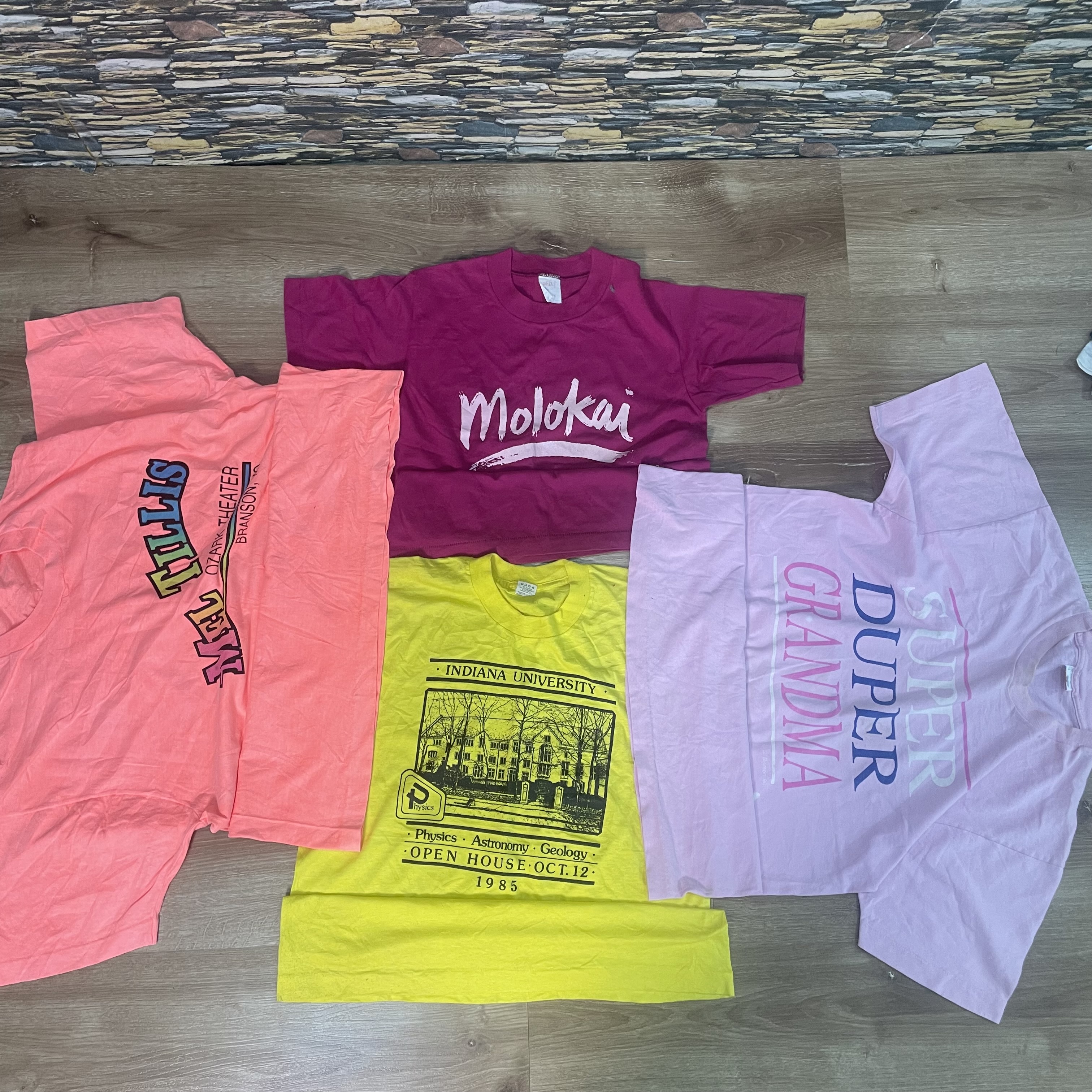 T-shirts à couture simple AVG-0240