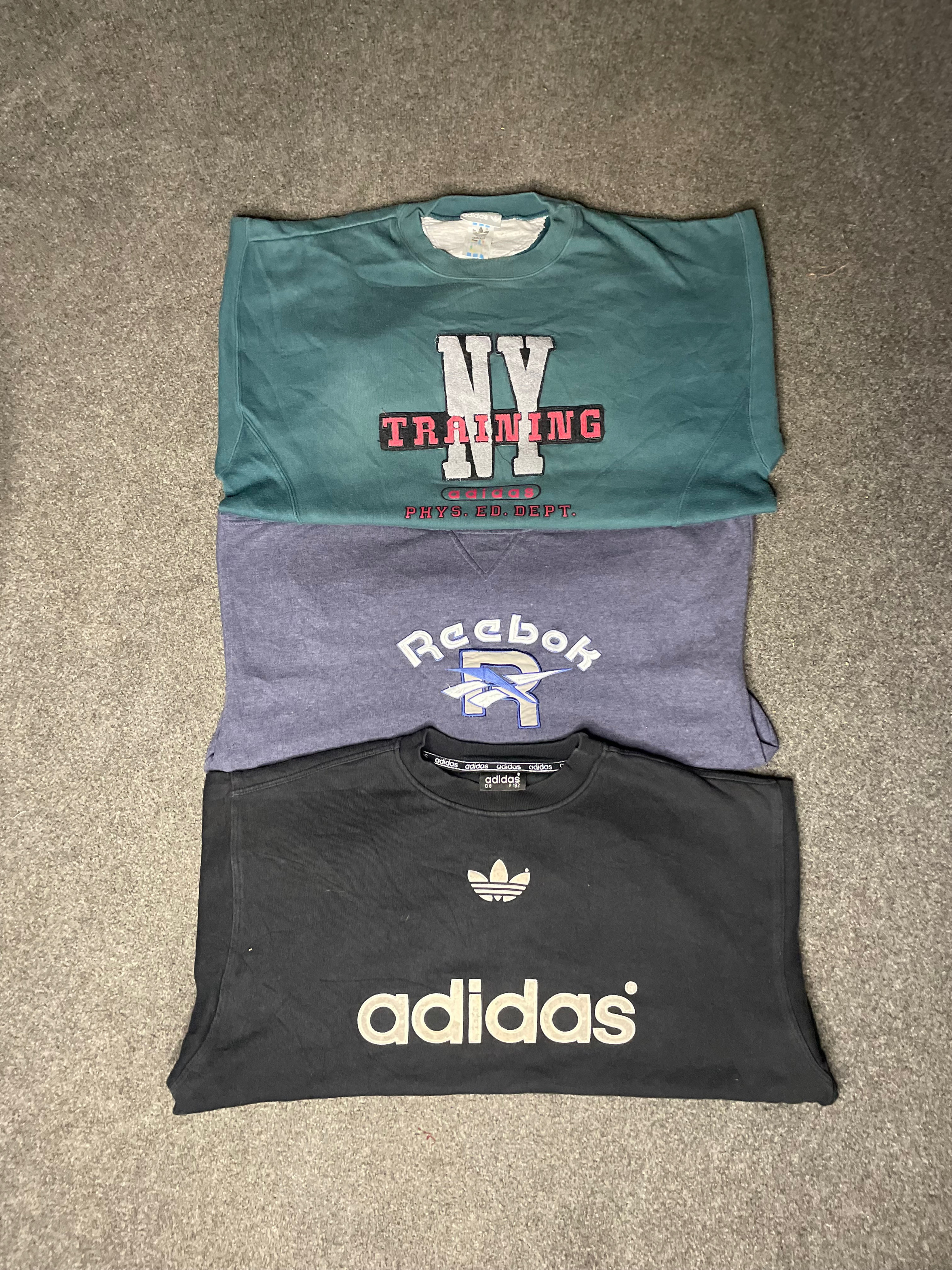 Vintage Branded Sweatshirts 80s 90s 33 pieces