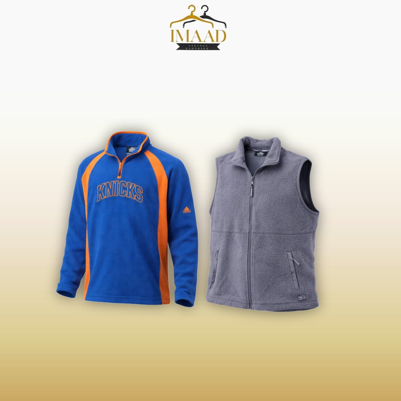 Felpe in pile con marchi misti