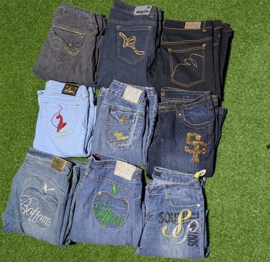 JEANS APPLE BOTTOMS E ALTRE MIX BRANDS (B 009)