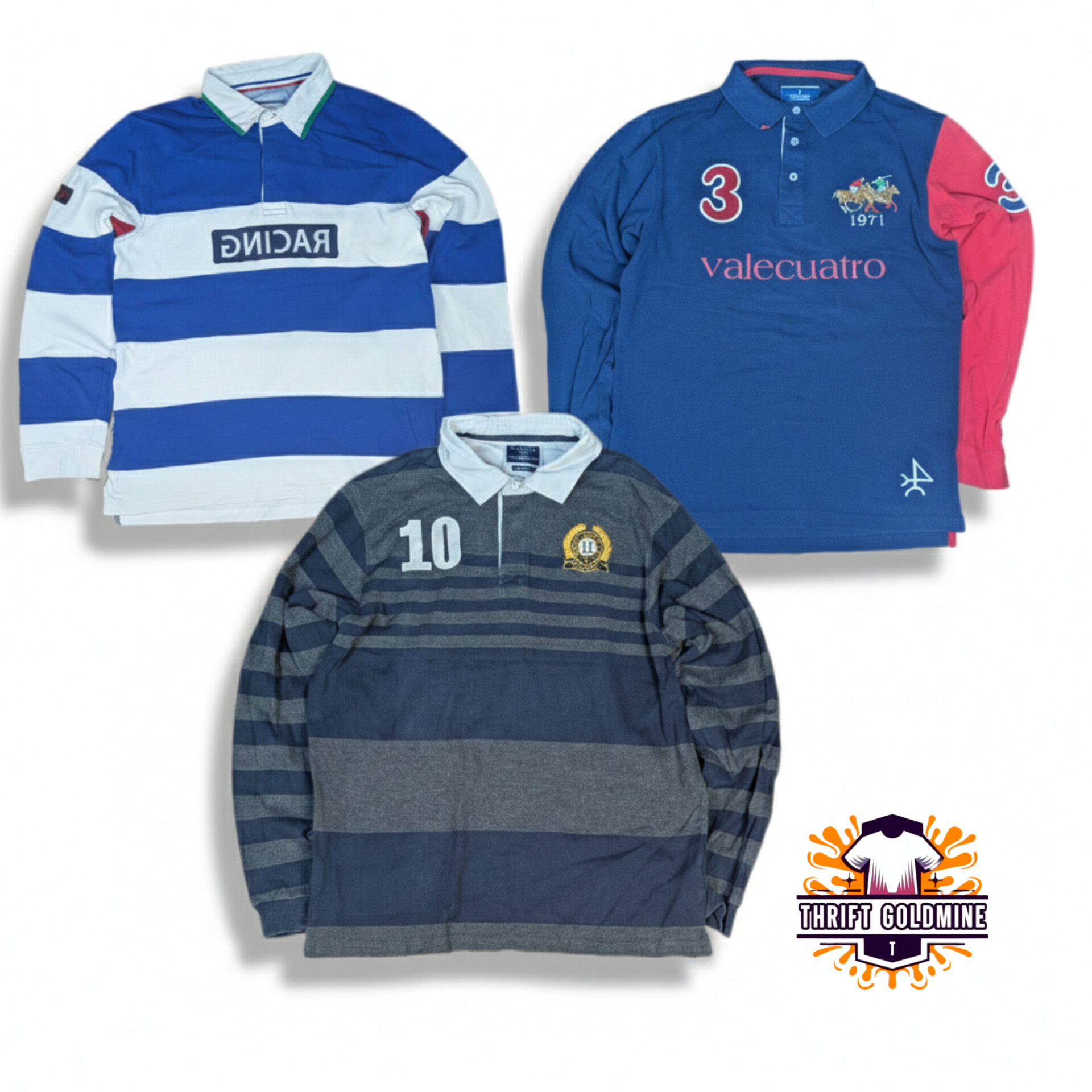 Premium Unbranded Rugby Shirt