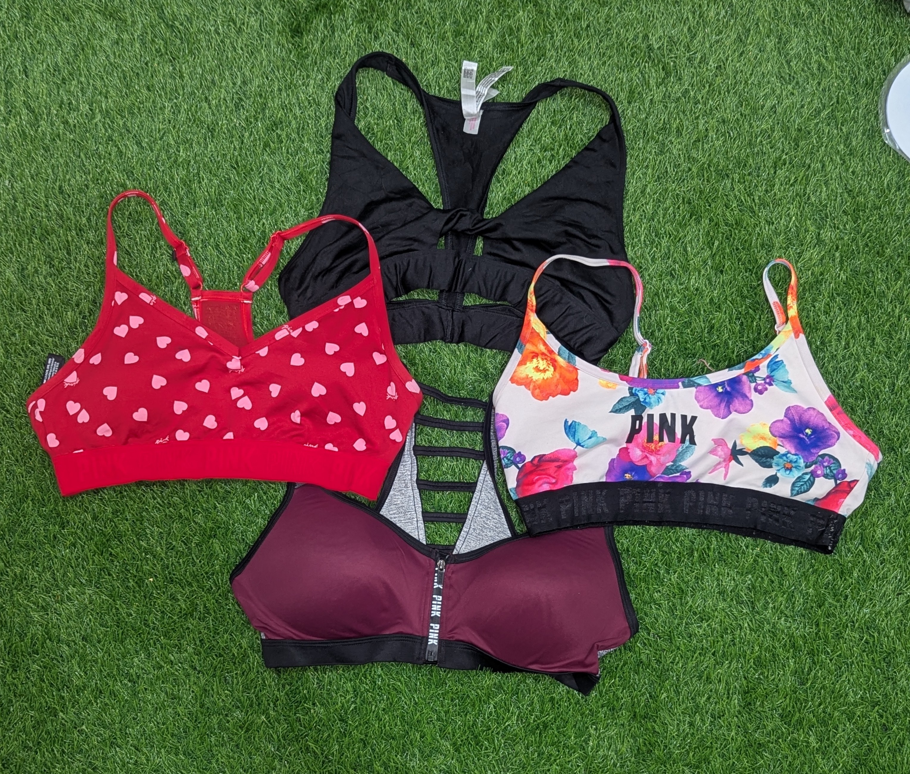 Soutien-gorge de sport rose