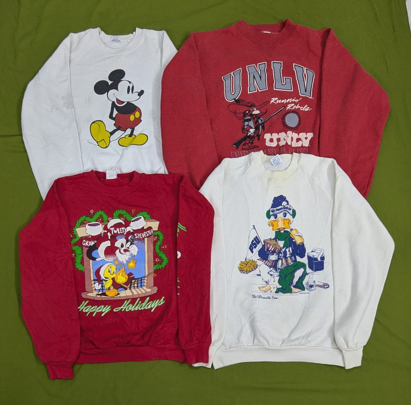 RV2273 Vintage Cartoon Sweatshirts