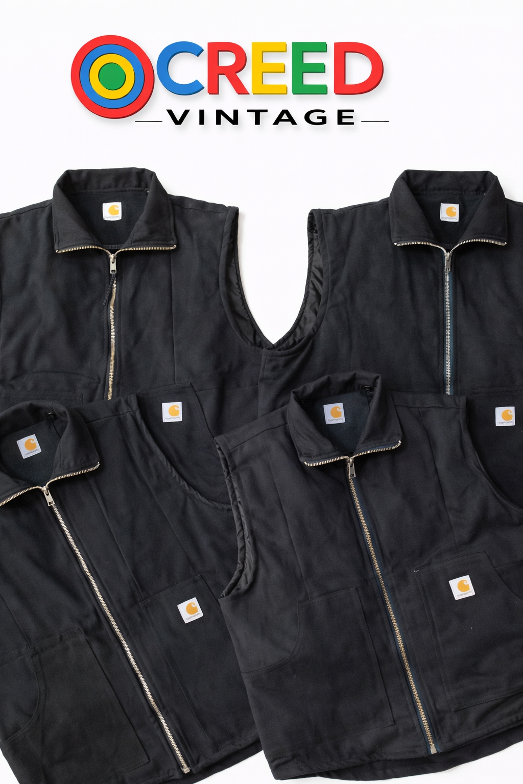 CR6718 Upcycled Carhartt Vests