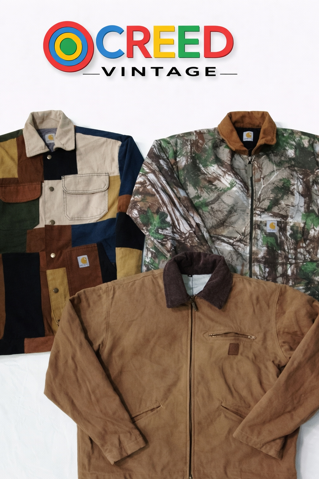 CR6727 Upcycled Carhartt Mix Style Jackets