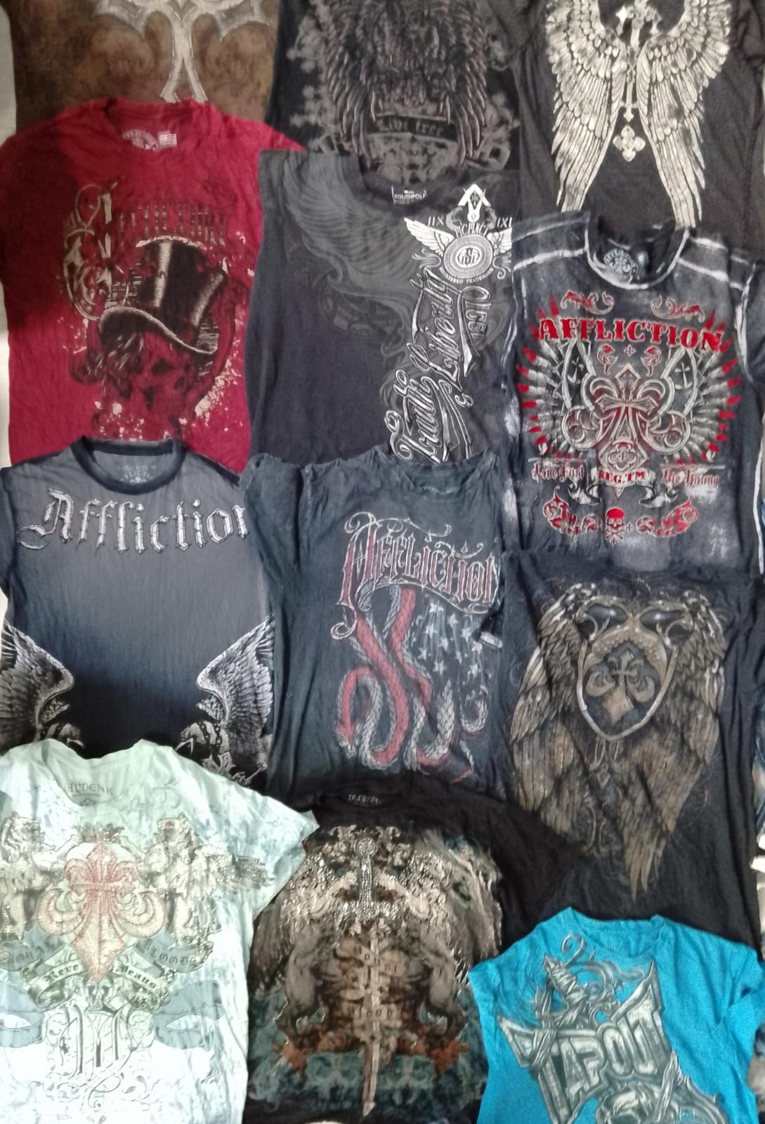 CR6743 Skull T-Shirts