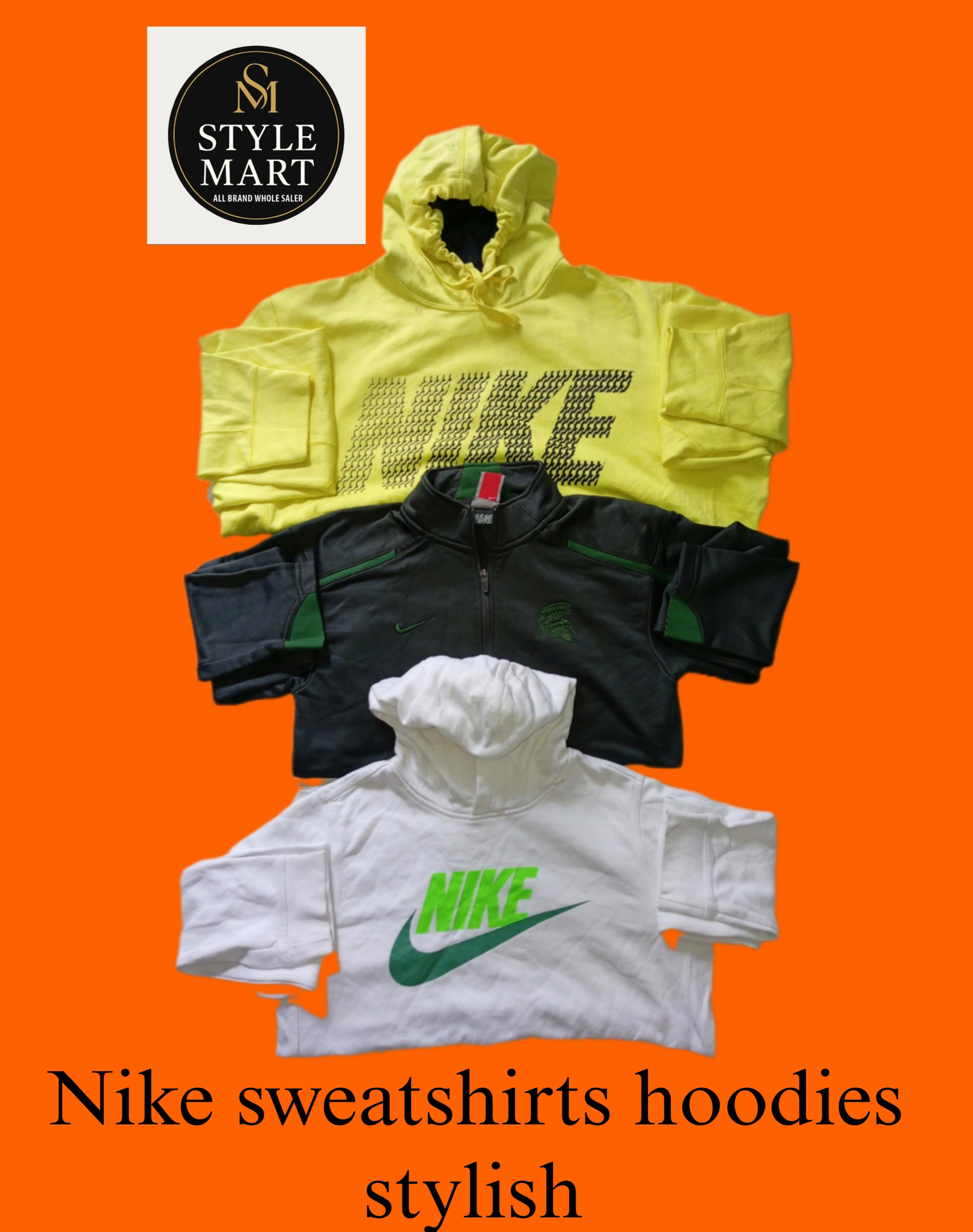 Nike Branded Sweatshirt Hoodies