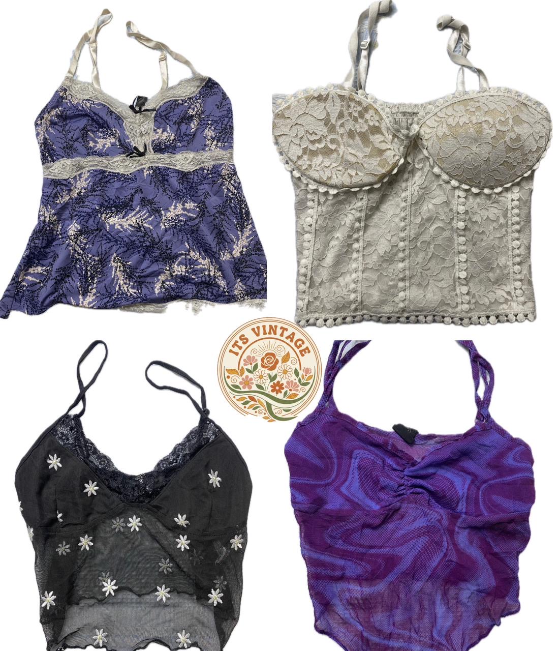 Lot de gros Y2K Mesh & Corset Top | Styles tendanc..