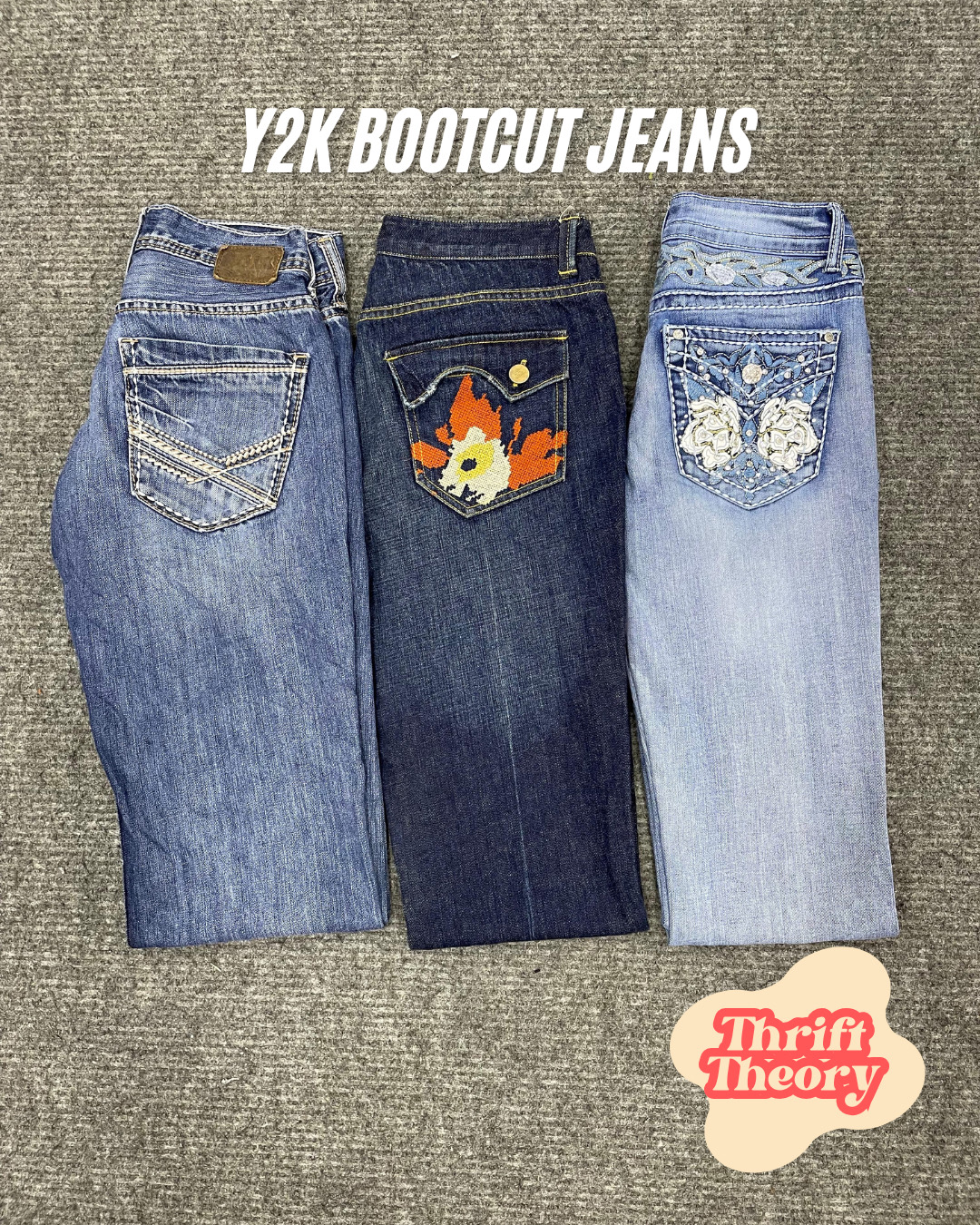 Jeans Bootcut Y2K - (22/02)