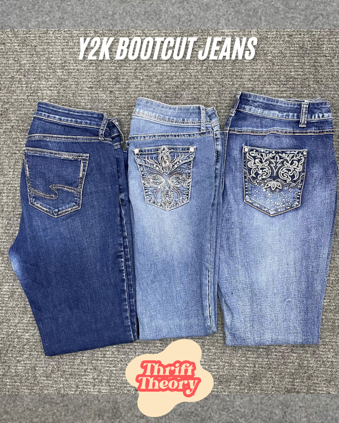 Jeans Bootcut Y2K - (22/02)