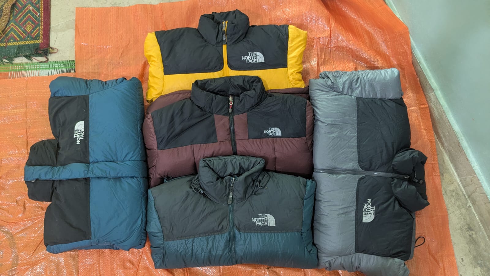 A jaqueta puff da The North Face