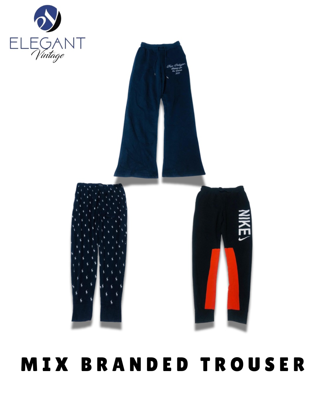 Mix Branded Trousers - EVM0638