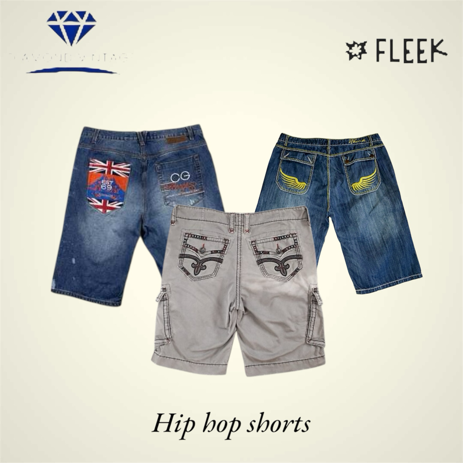 Shorts de Hip Hop (DV-02-178)