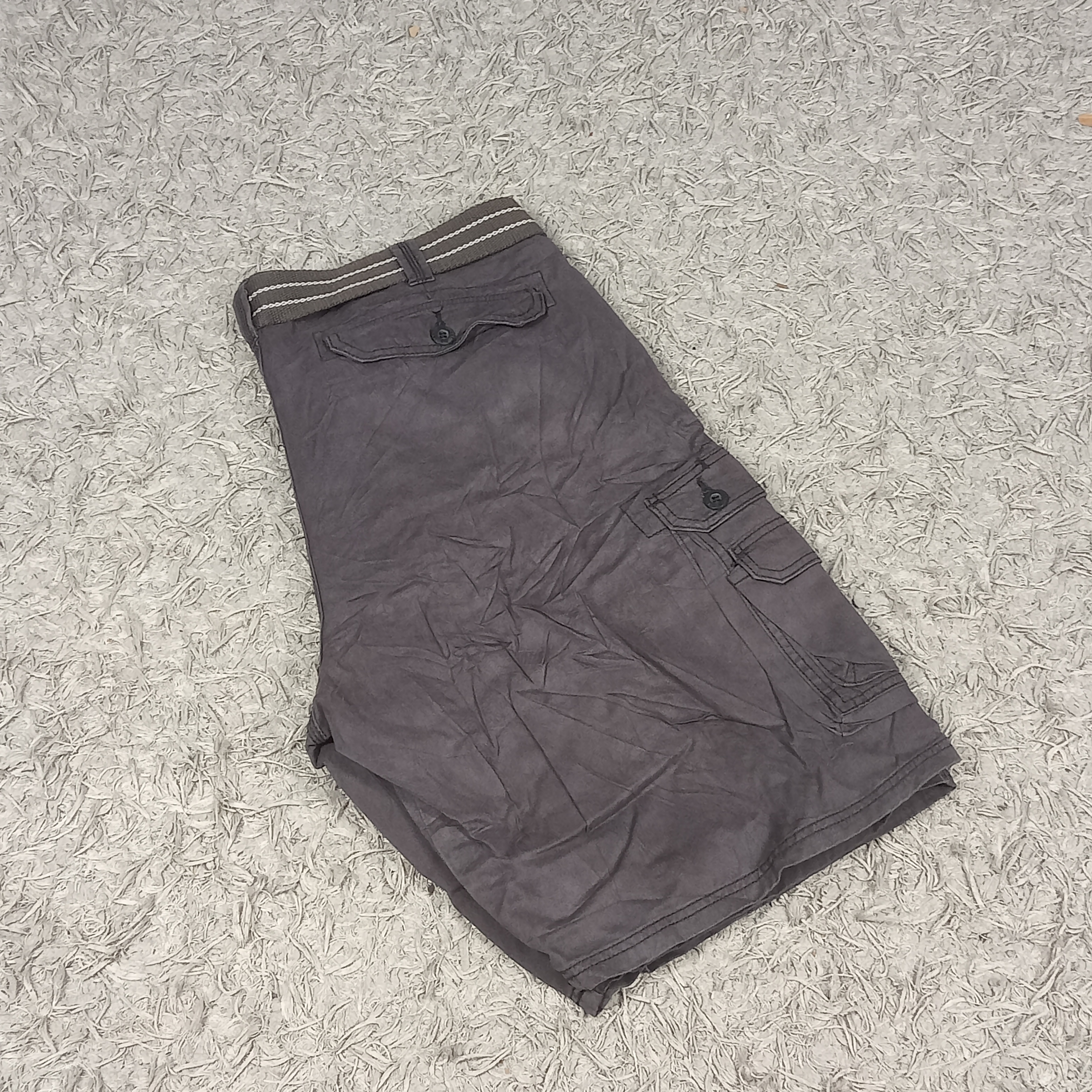 BERMUDA IN COTONE MISTO E Cargo