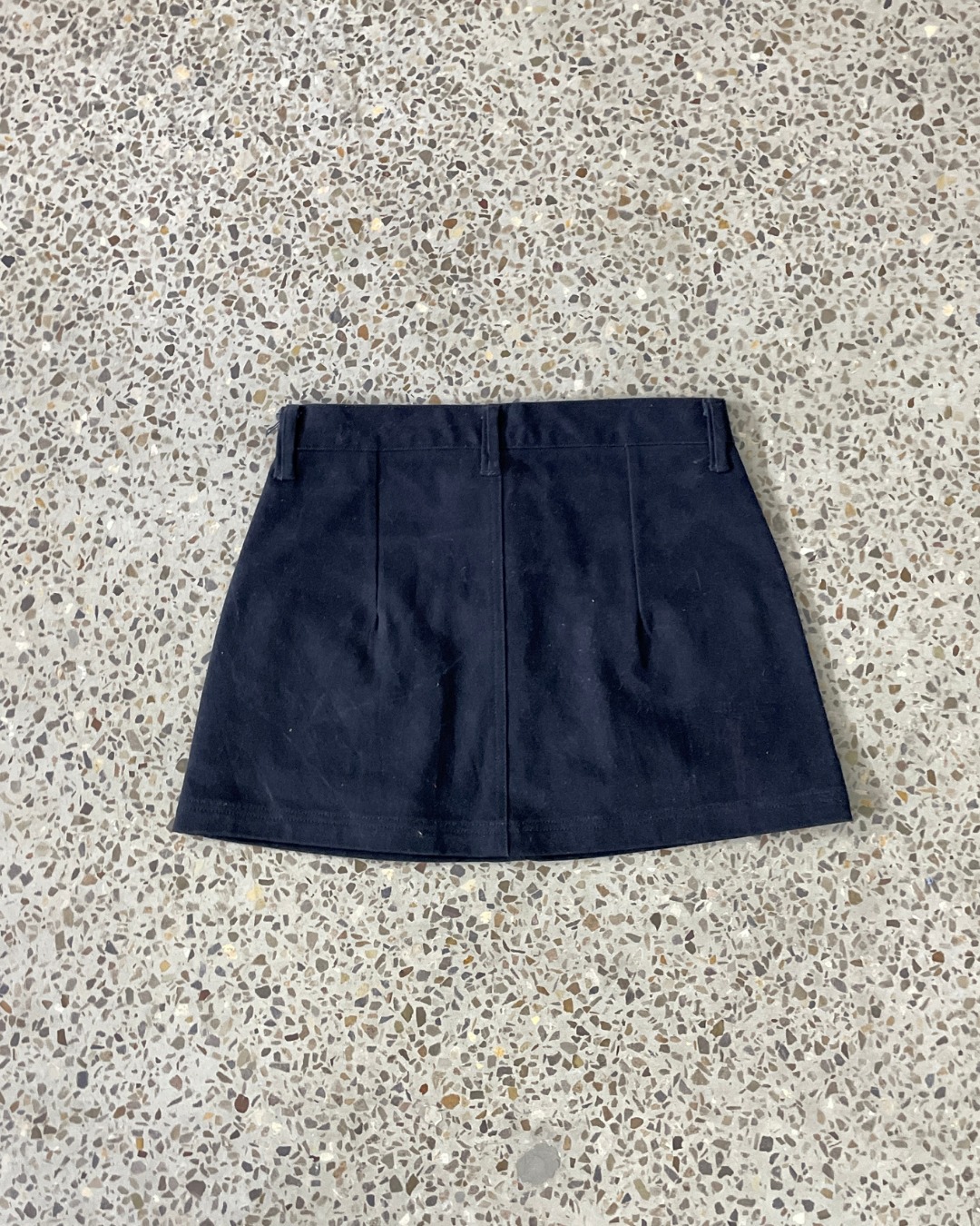 Upcycled Utility Mini Skirt