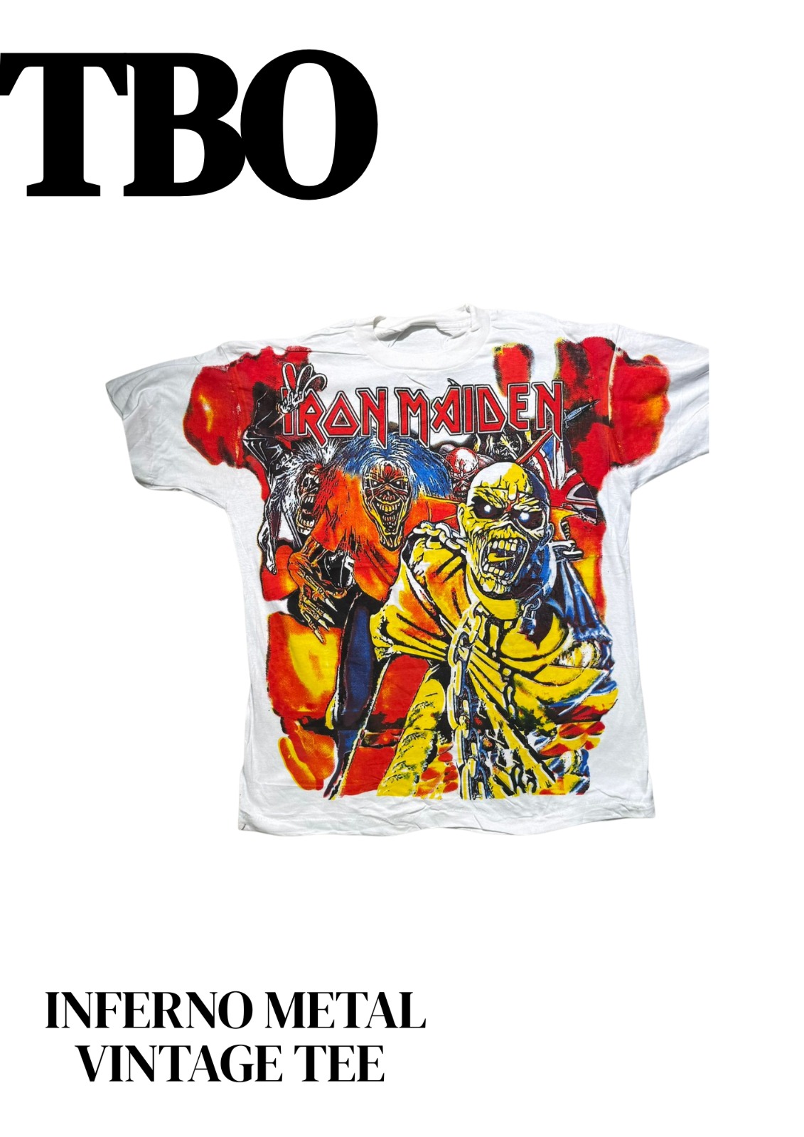 T-shirts imprimés Iron Maiden