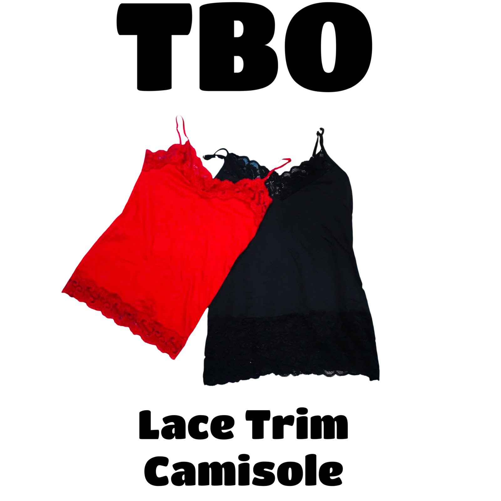 Lace trim camisole