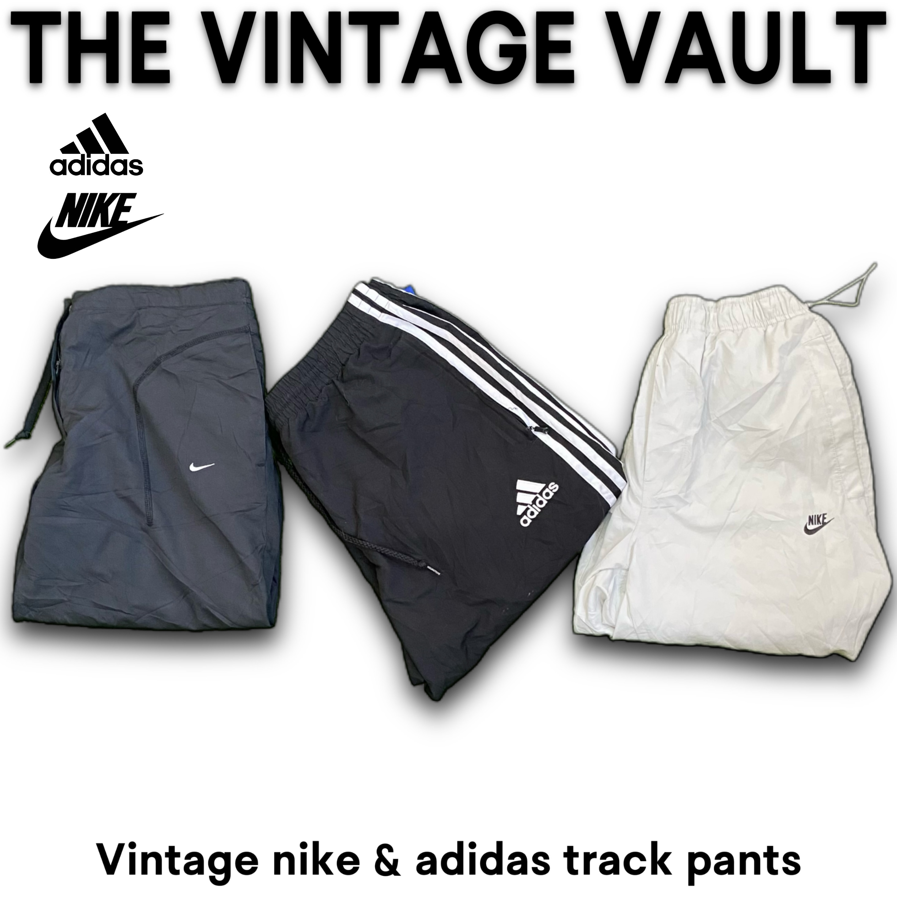 Vintage Nike & Adidas Track pants