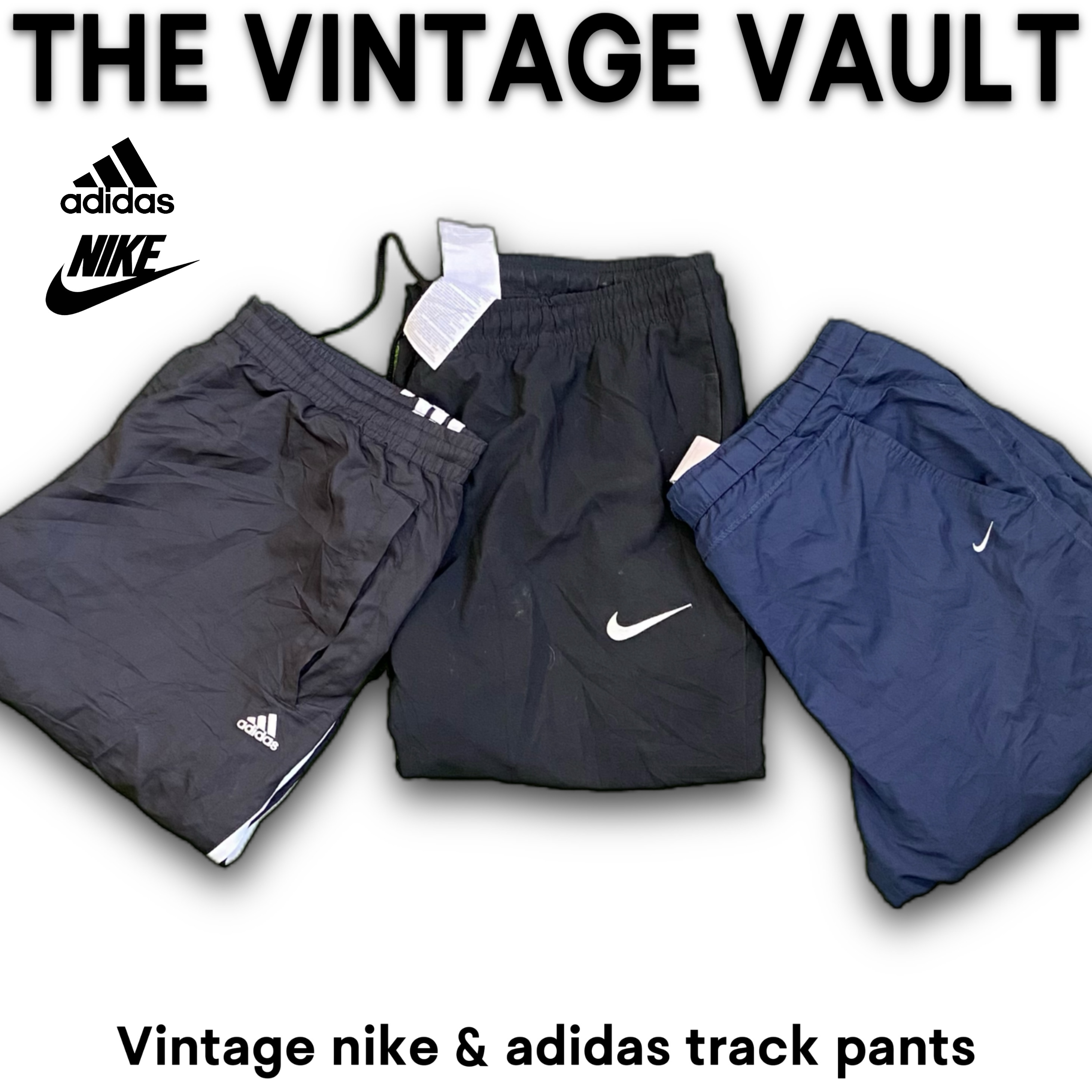 Vintage Nike & Adidas Track pants