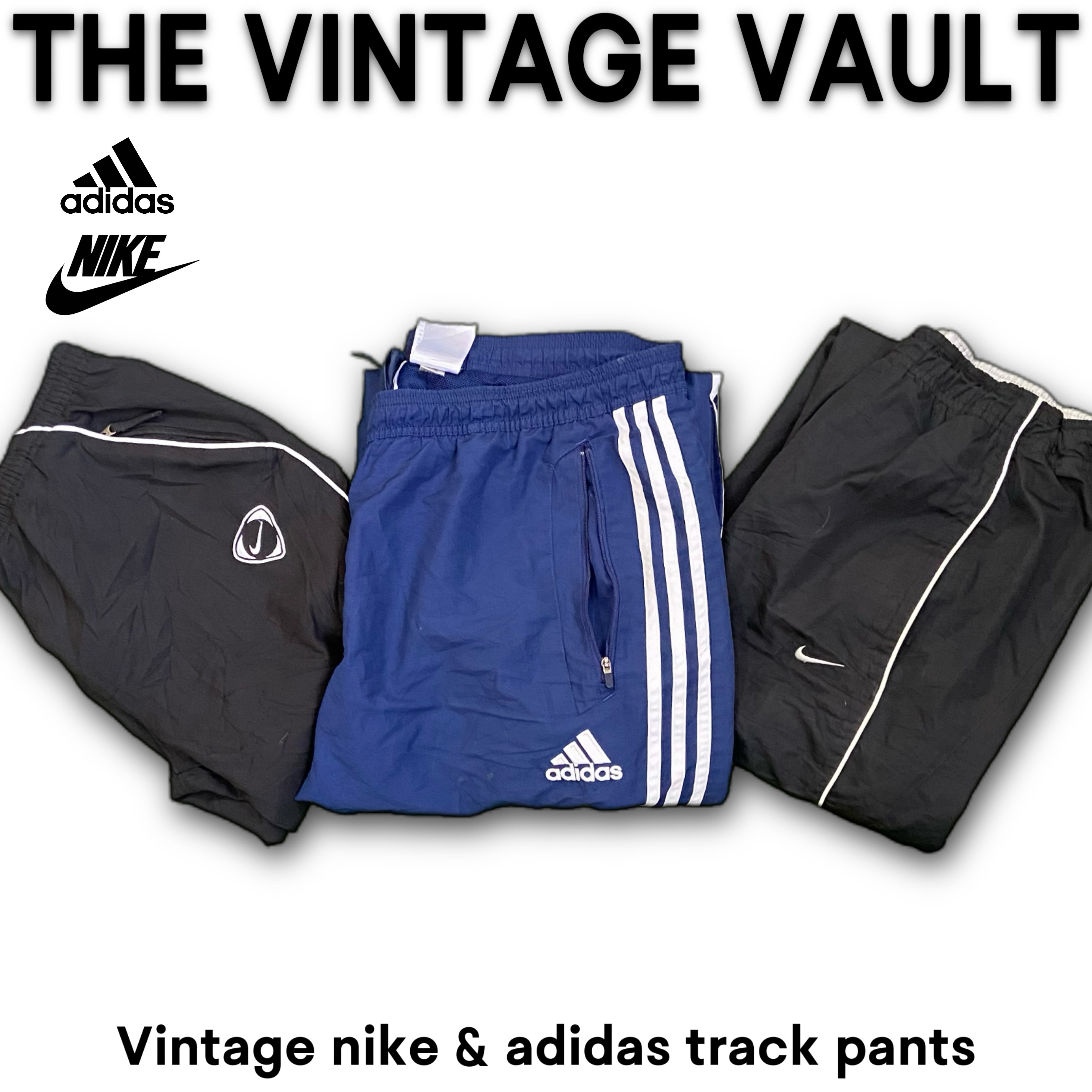 Vintage Nike & Adidas Track pants