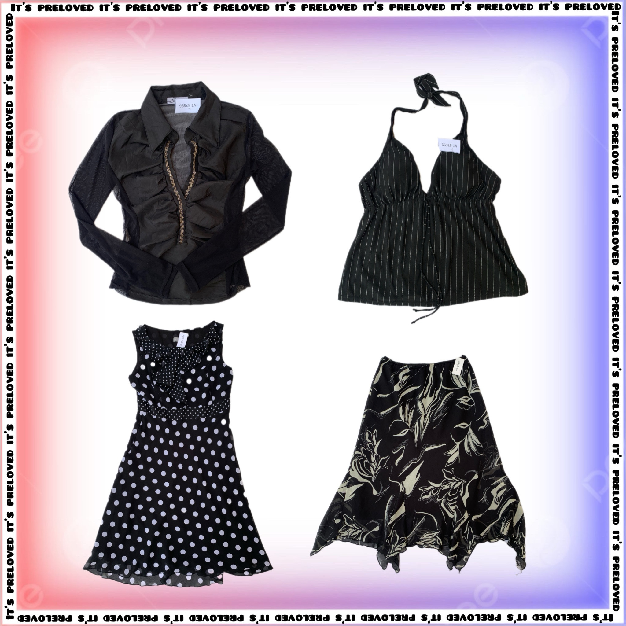 Rich Auntie Set - Tops, Dresses and skirts (SS-202..