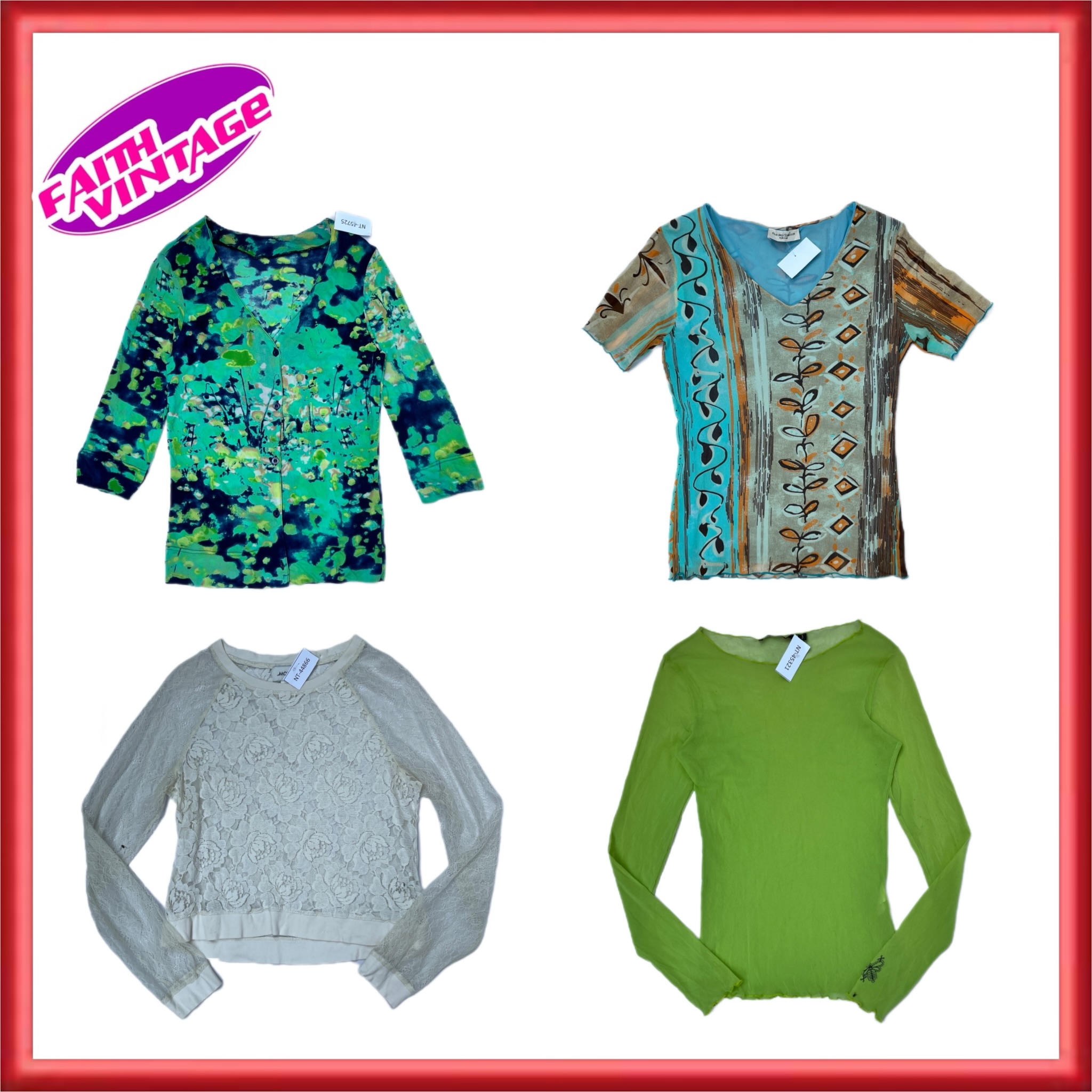 MÉLAN CELLE Tops Bundle (FV-603)