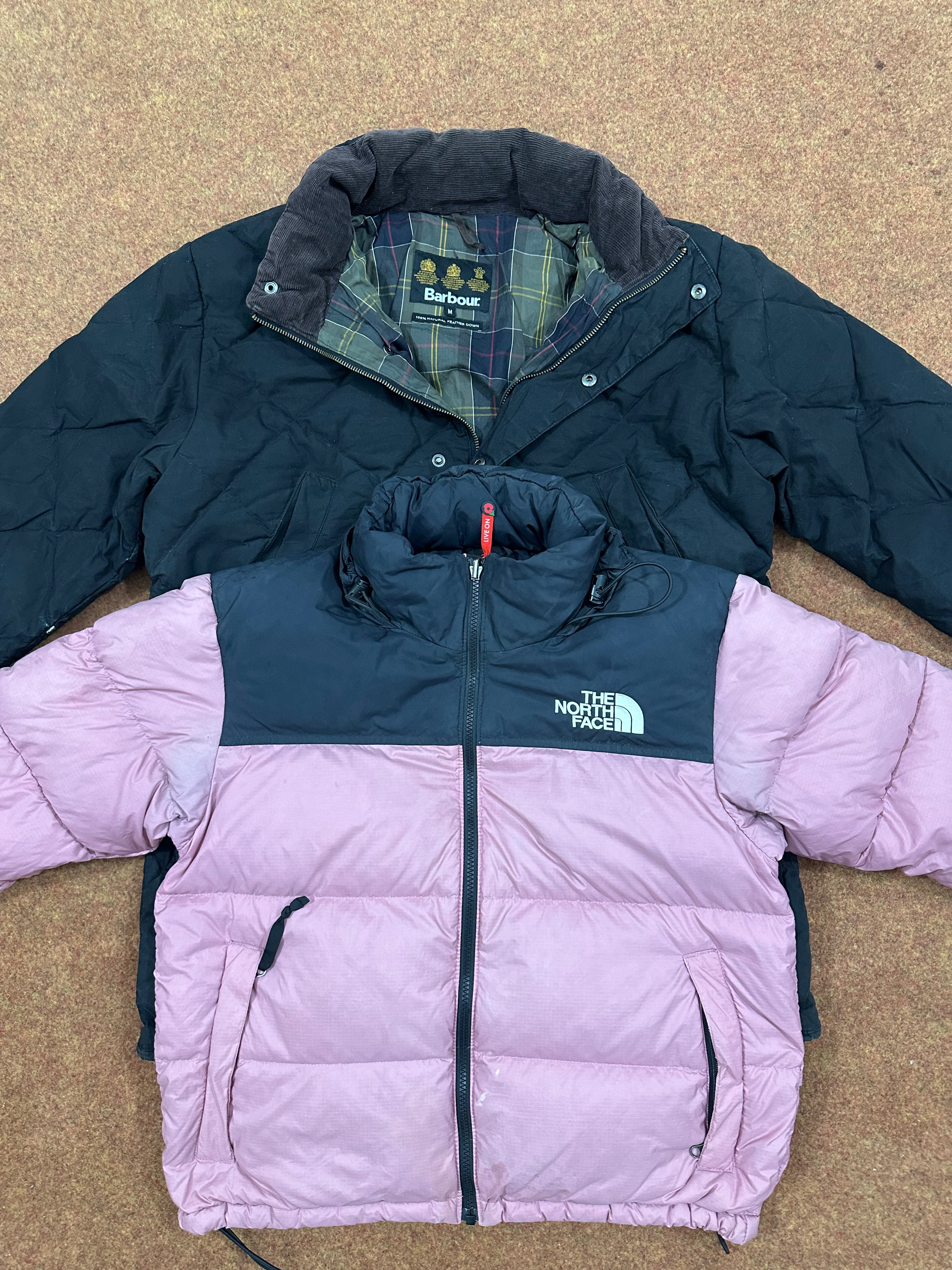 BARBOUR und andere Daunenjacken