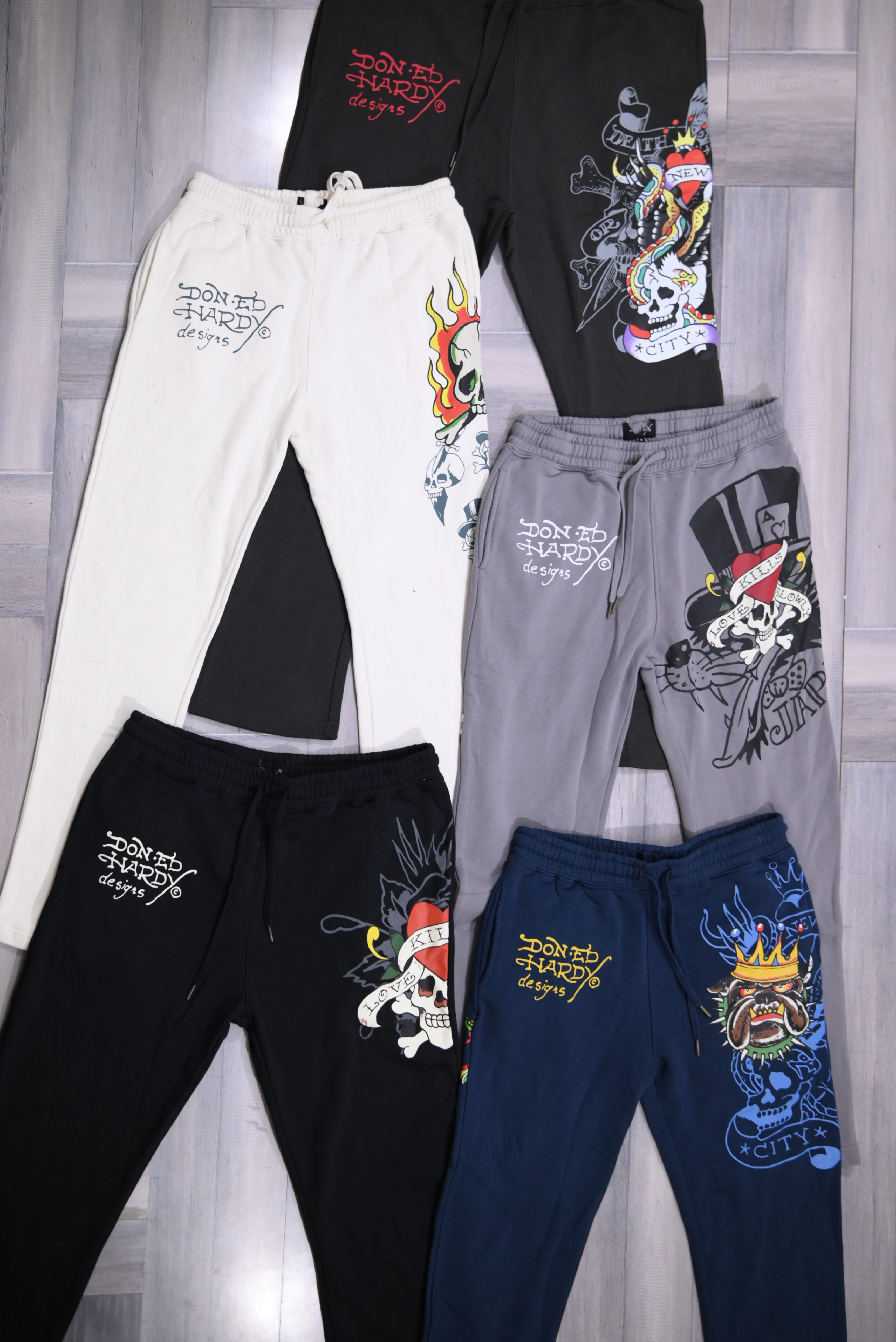 Ed Hardy Trousers, Mix colors and sizes, (15 pcs),..