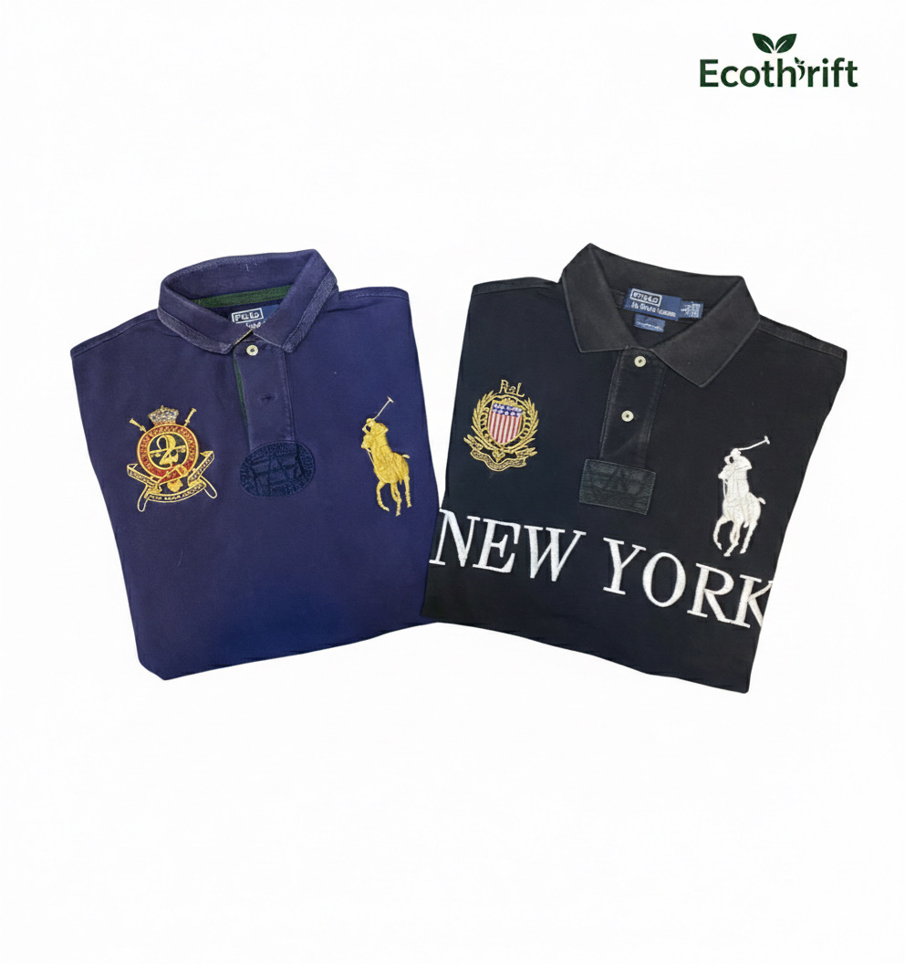 Ralph Lauren Polo Shirts- Exact Bundle 10 pcs