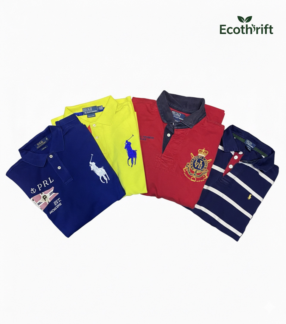 Ralph Lauren Polo Shirts Exact Bundle 50 pcs