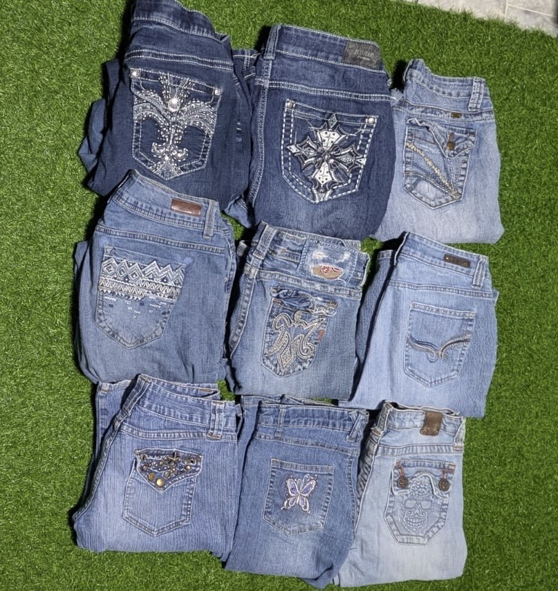 ZCO JEANS AND OTHER MIX BRANDS JEANS (B 011)
