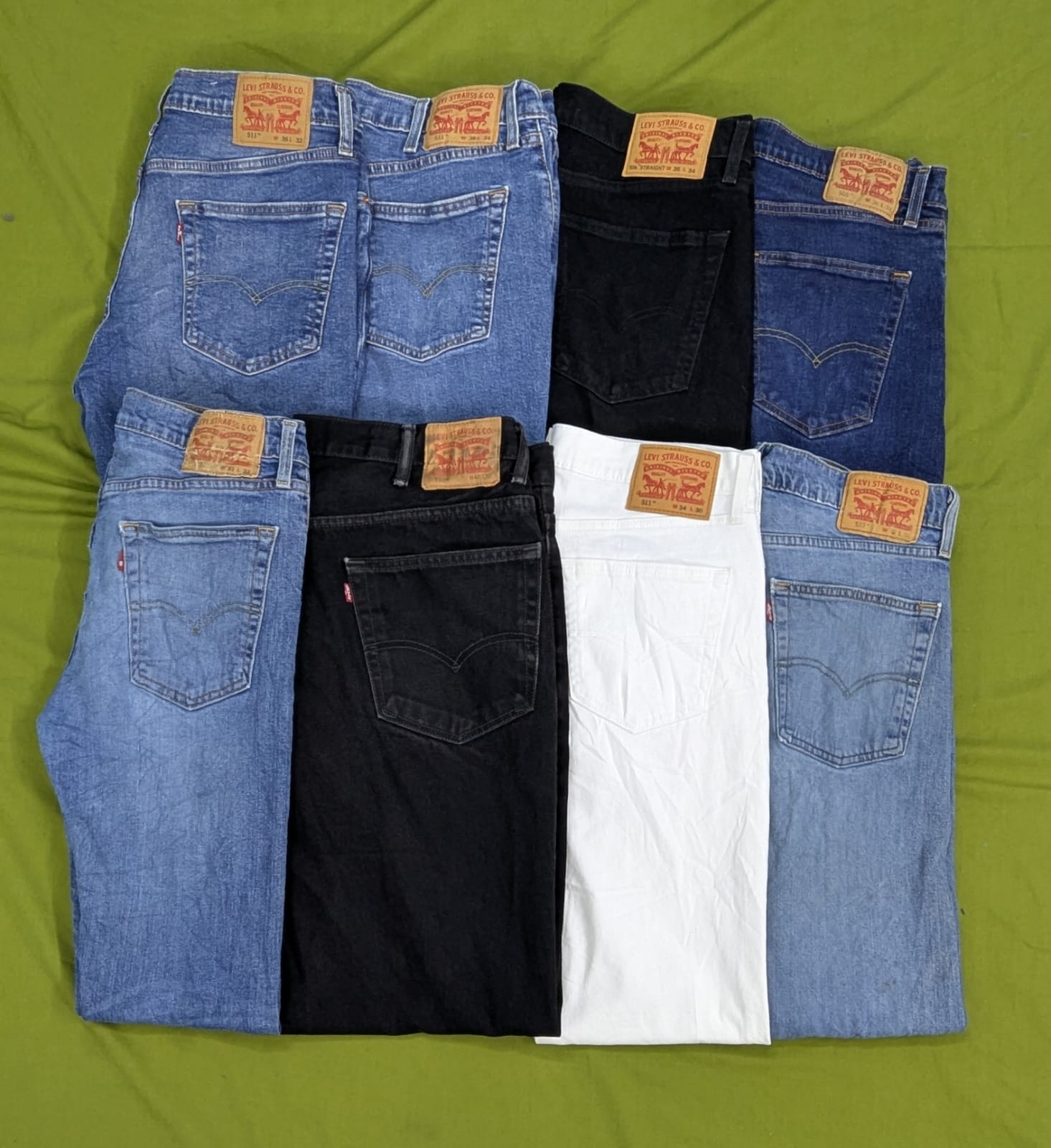 RV2284 Levi's Zipper Jeans