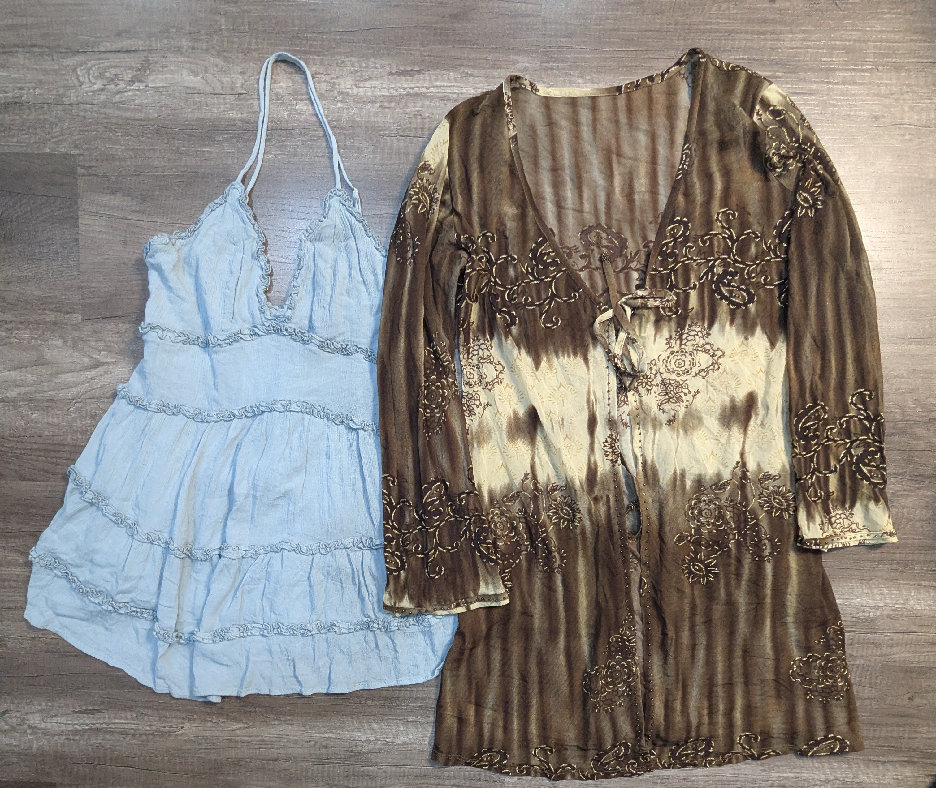 3989 - Abito mini in stile Y2K