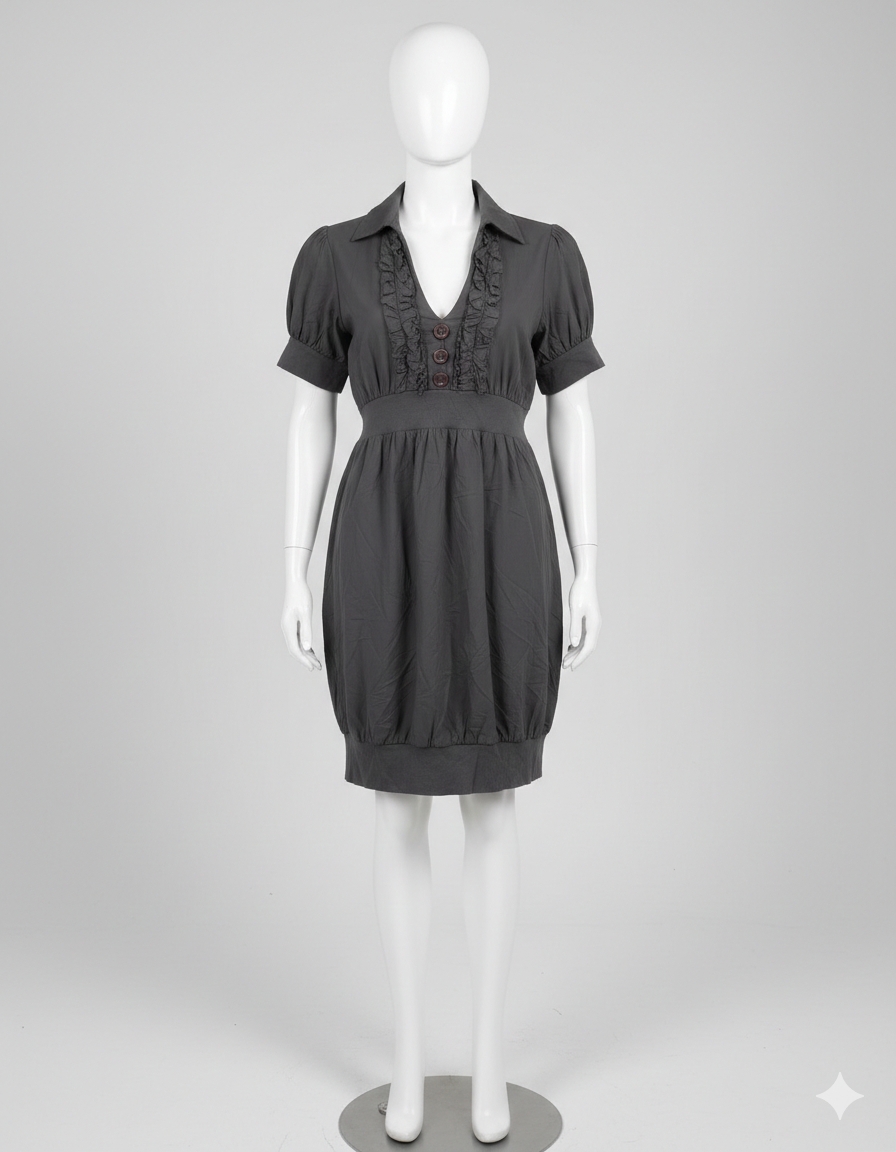 3996 - Abito Midi in Stile Y2K