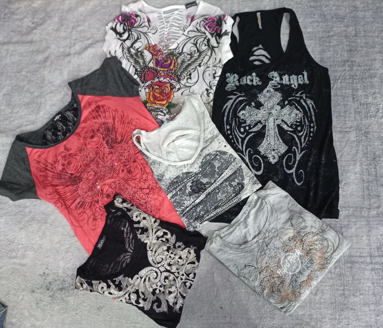 CR6764 Y2K Baby Tees