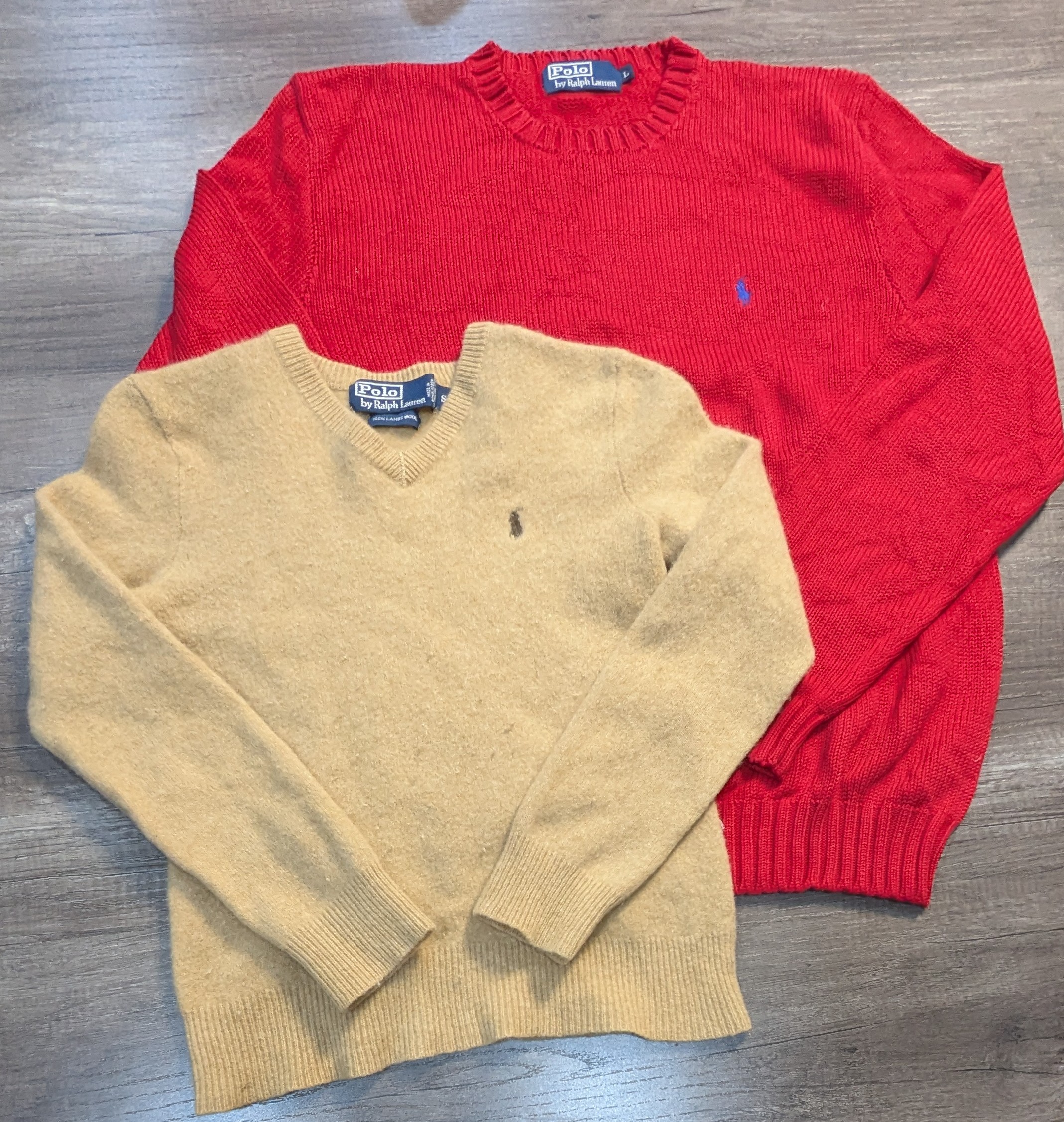 4001 - Ralph Lauren Maglioni, T-Shirt a Maniche Lu..