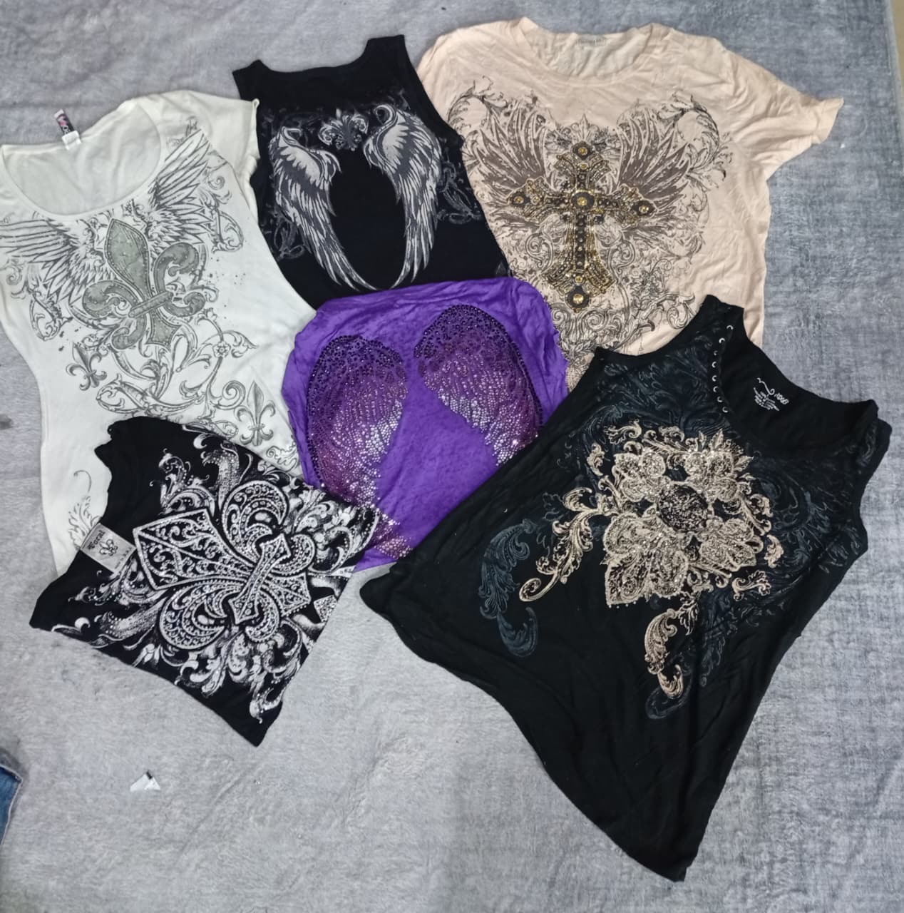 CR6765 Y2K Baby Tees