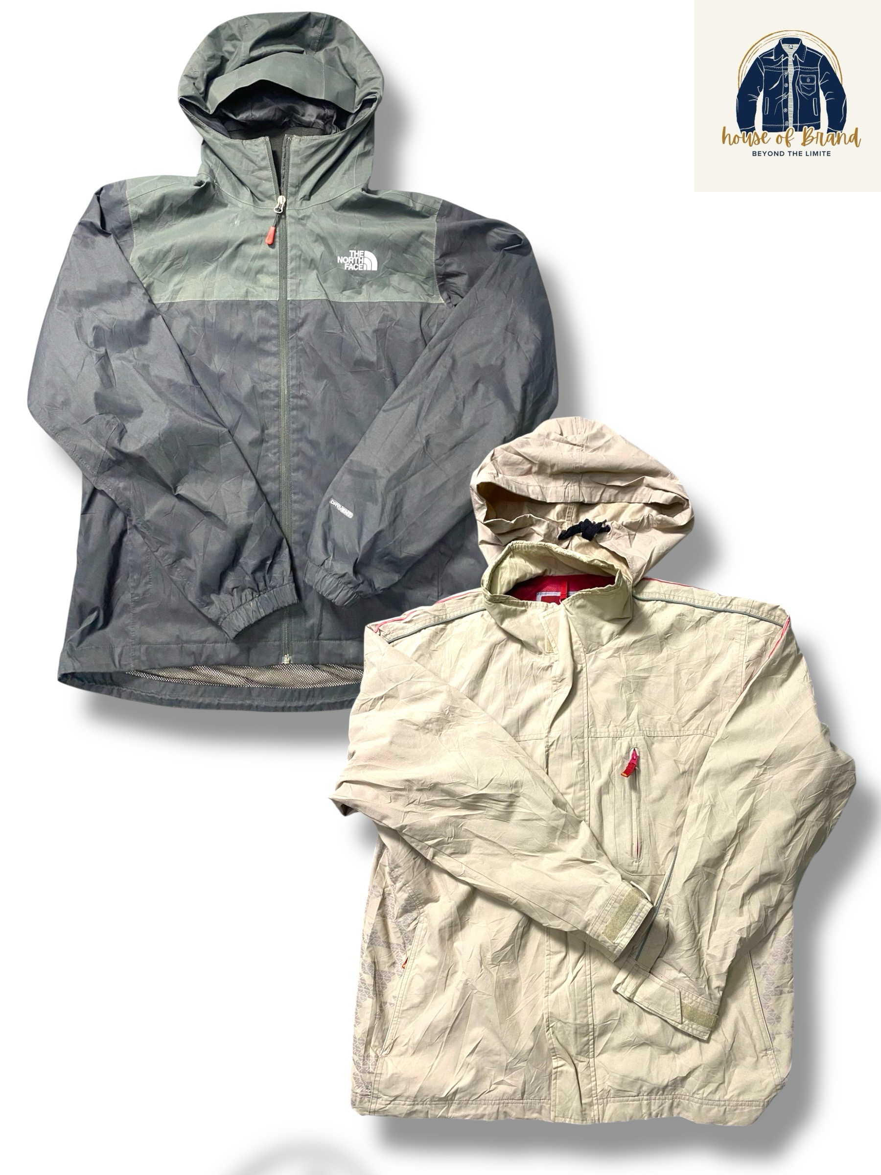 Les vestes The North Face Quilk Silver