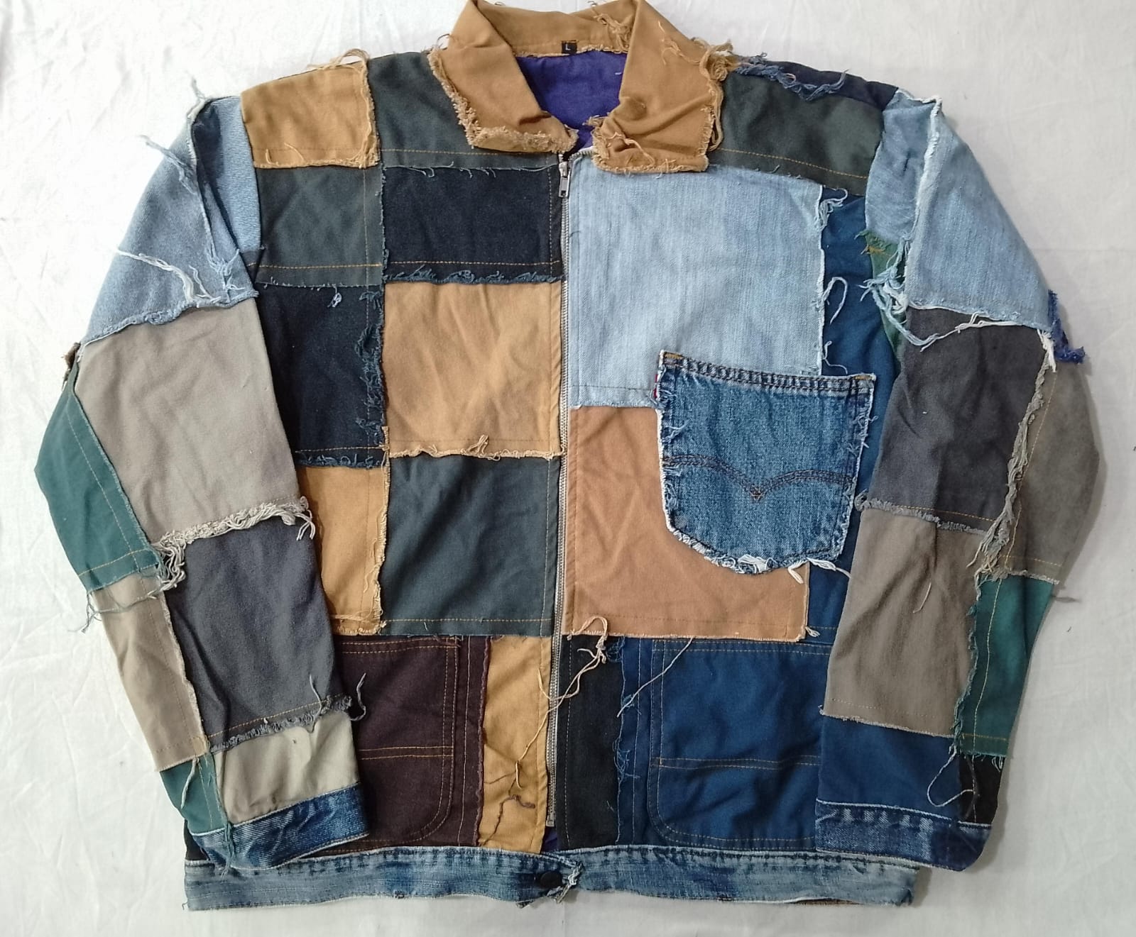 CR6788 Upcycled Levi’s Jackets
