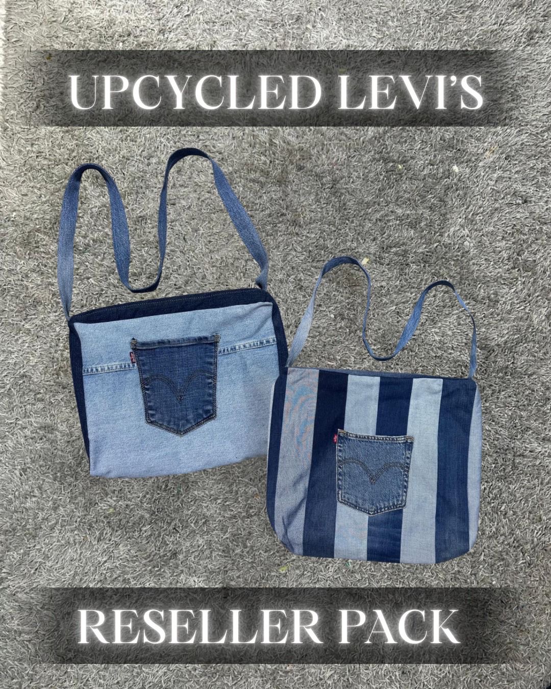 Upcycle Levi’s Denim Bags Reseller Pack