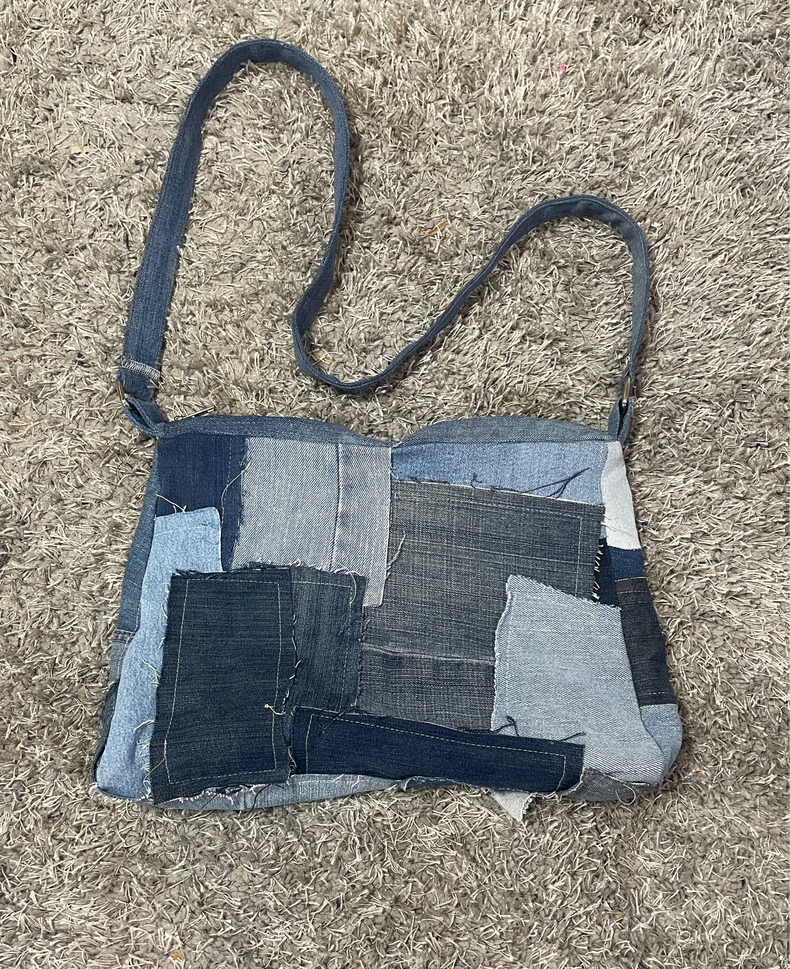 Upcycled Levi’s Multi Patch Denim Bags